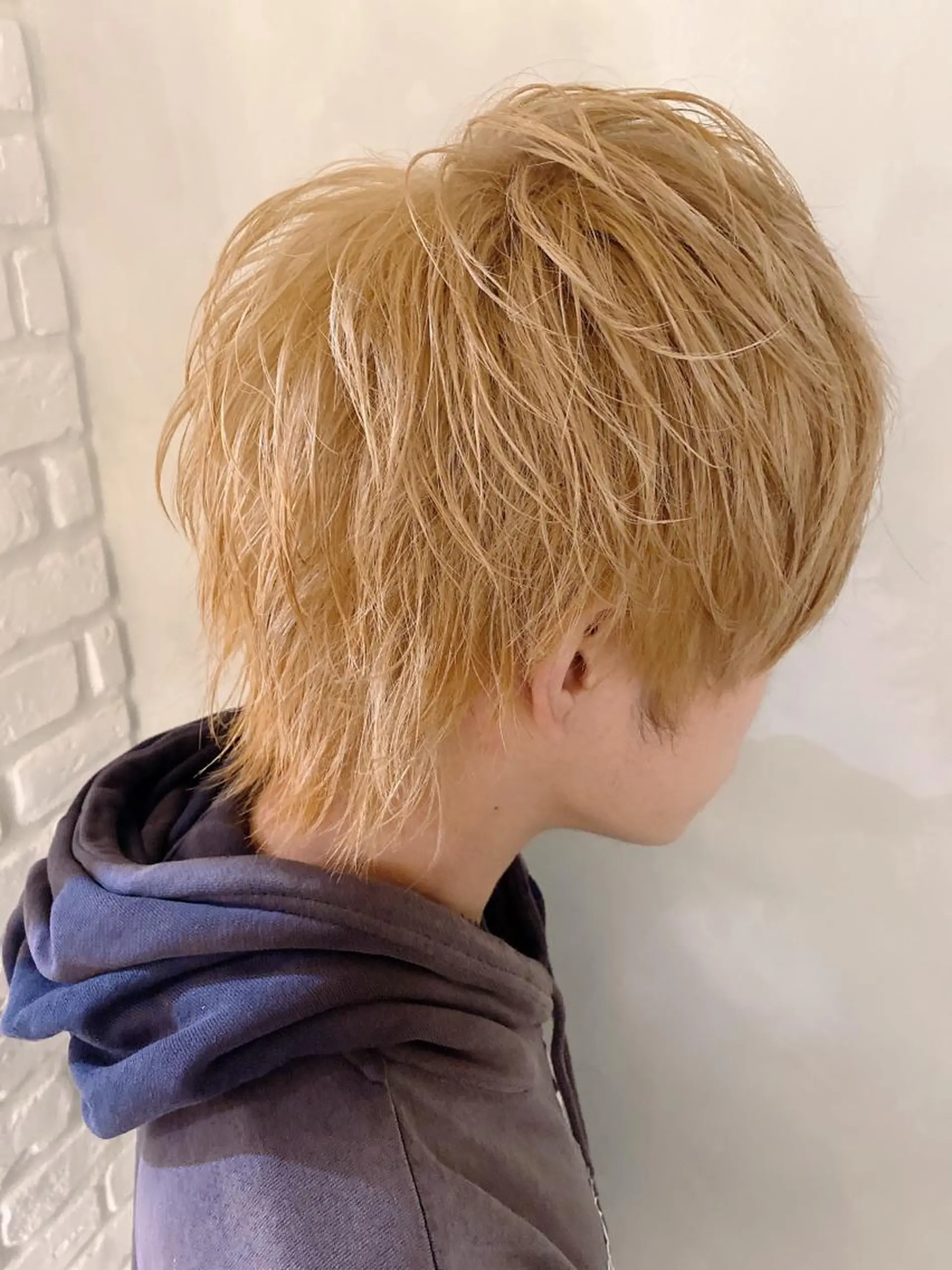 ミディアム カラー メンズ カラー系/カット特化 🟠オオタキマサシのヘアスタイル