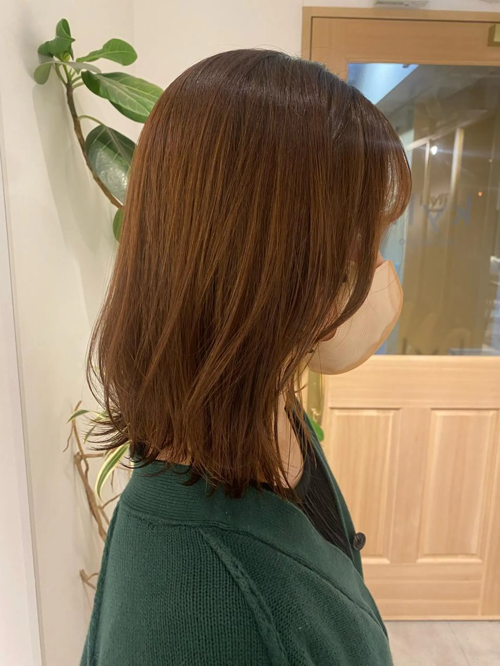 ミディアム ボブ くびれヘア 🤍似合わせカット/ 艶カラー/表参道🫧のヘアスタイル