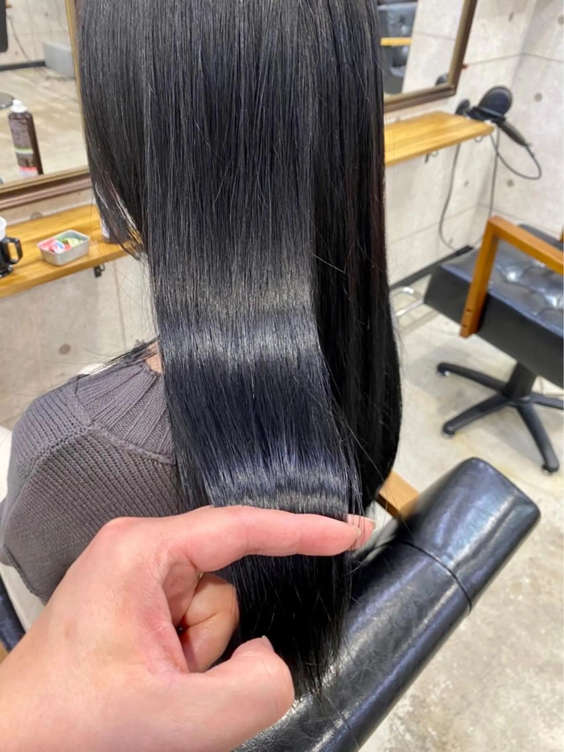ロング カラー 髪質改善 トリートメント 🌀メンズパーマ🌀 中島 日菜のヘアスタイル