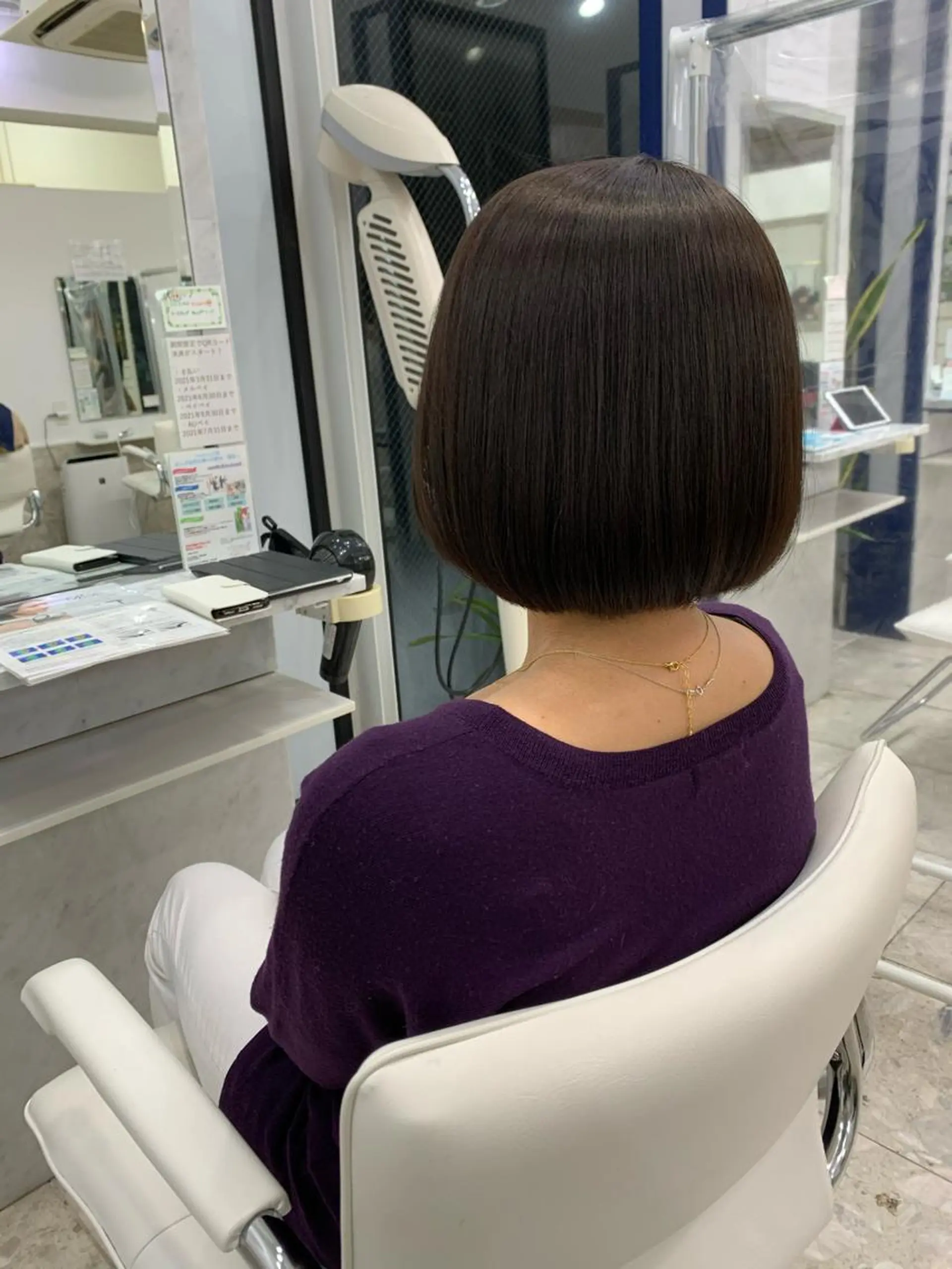 ショート パーマ 縮毛矯正 相武台ショート特化 💐川崎希💐のヘアスタイル