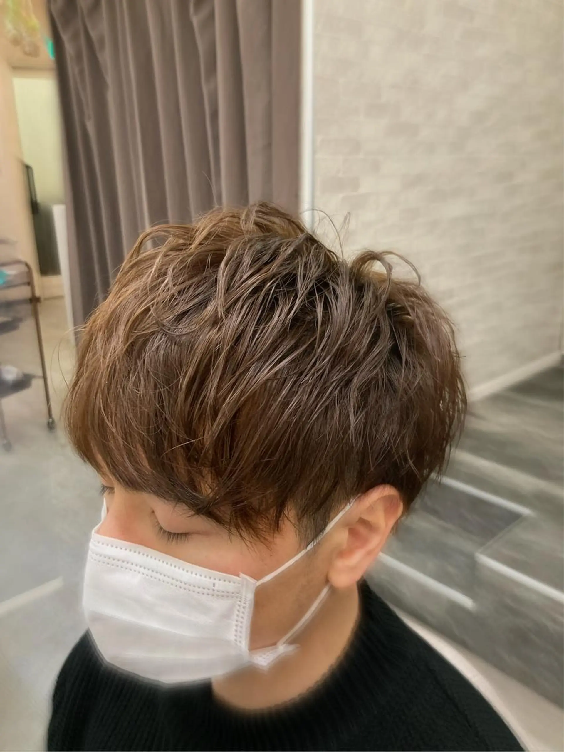 ミディアム カット ヘアカラー ヘッドスパ 🌈 YUUNA🌈のヘアスタイル