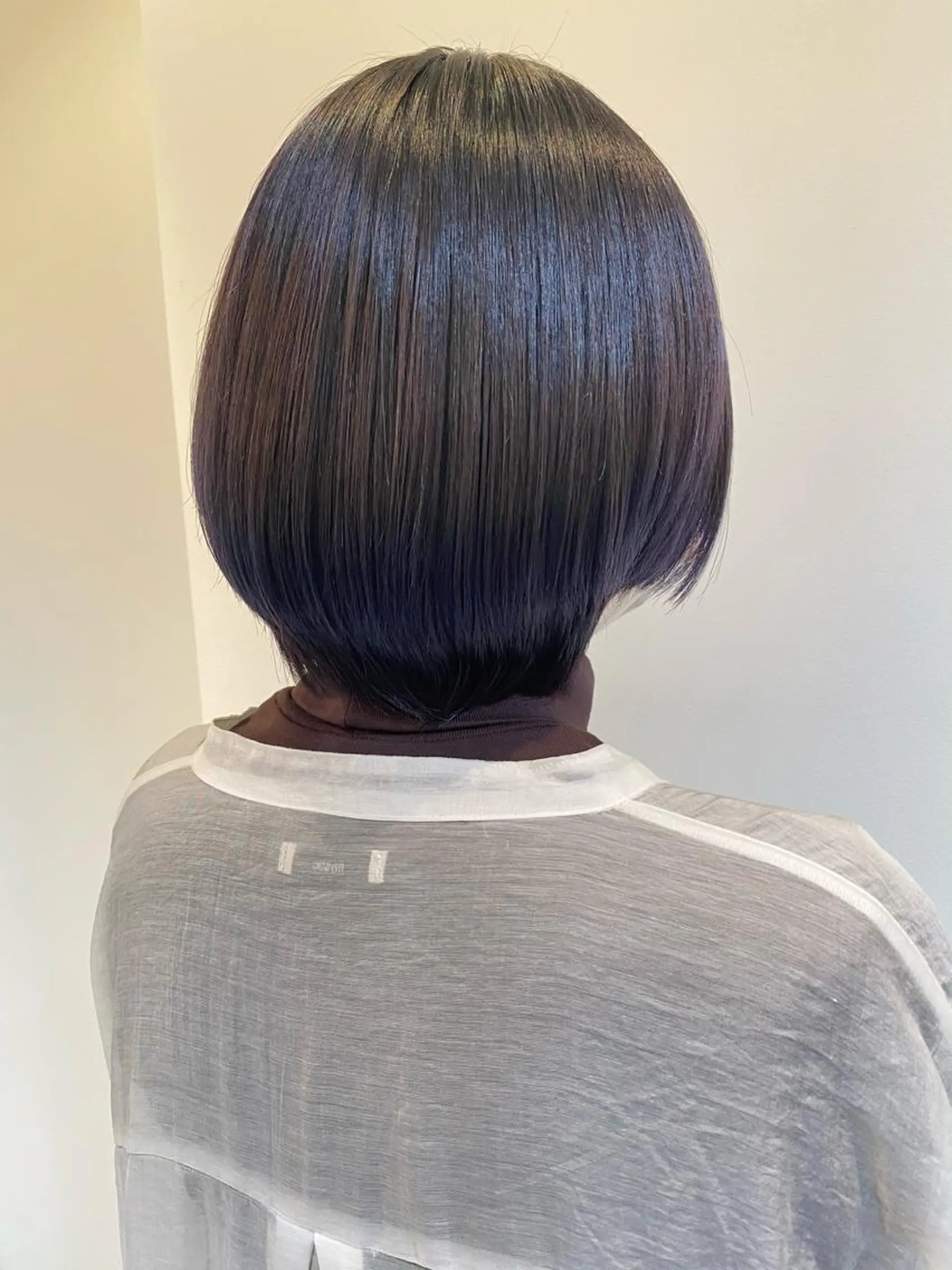 ショート カラー パープルカラー Tomoka🐶🌟 似合わせカット✂︎のヘアスタイル