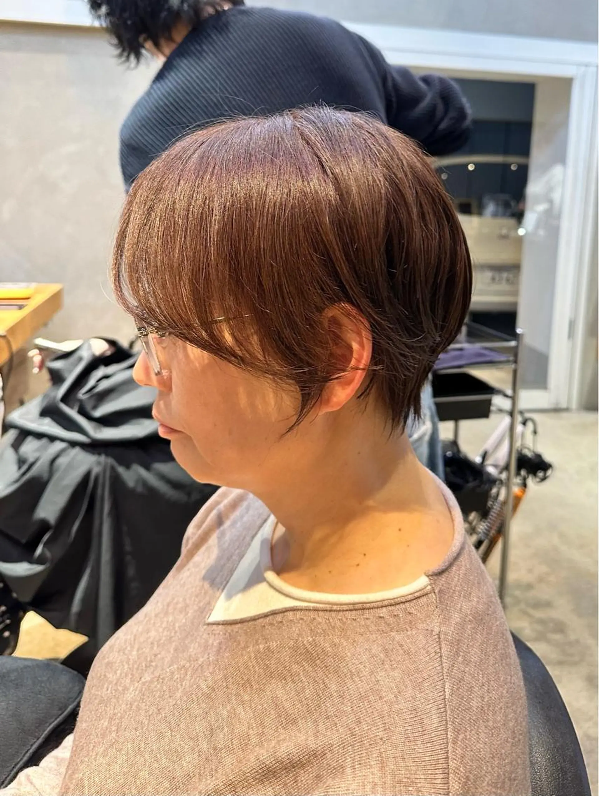 ショート カット 倉澤 星凪のヘアスタイル