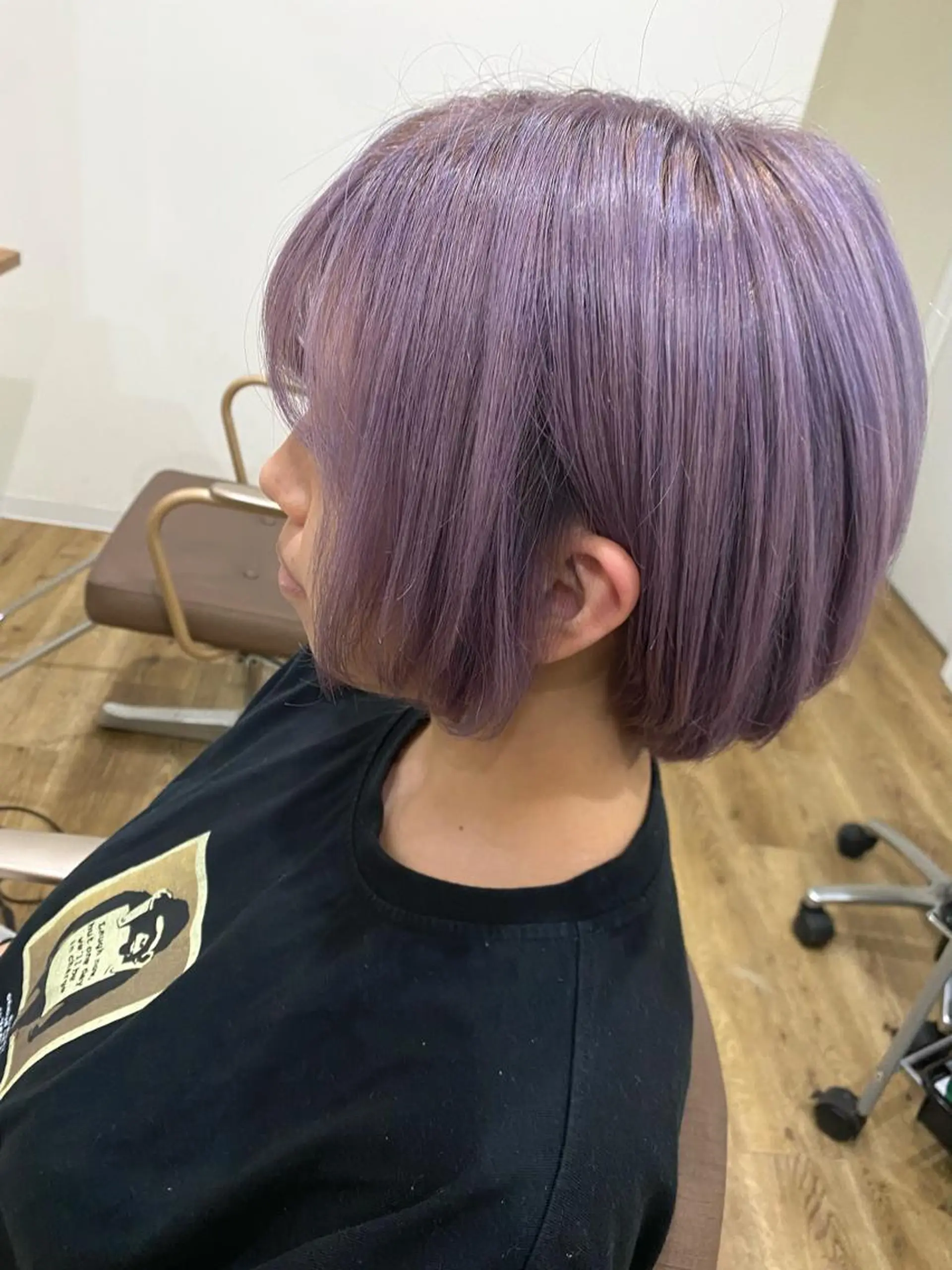 ショート ヘアカラー トリートメント 🌿海山龍馬🌿韓国 ヘア/レイヤーカットのヘアスタイル