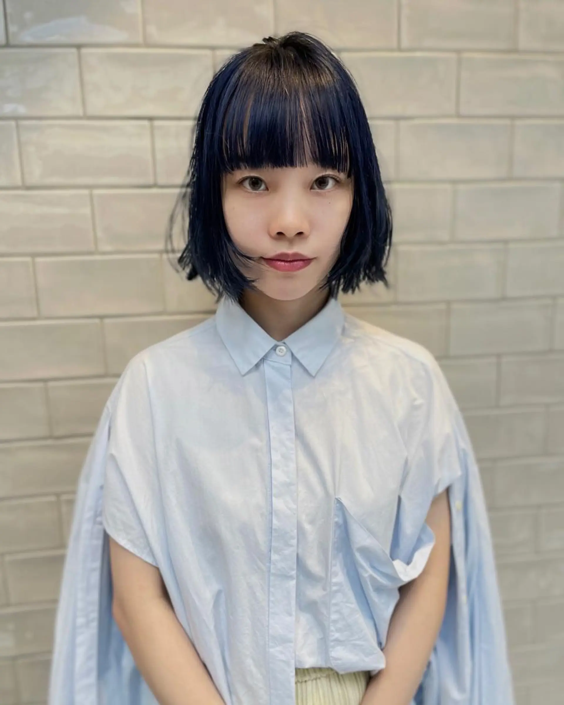 ショート カラー カット ヘアカラー トリートメント SALOWIN所属・ブリーチ✨ ボブ✨レイヤーのヘアスタイル