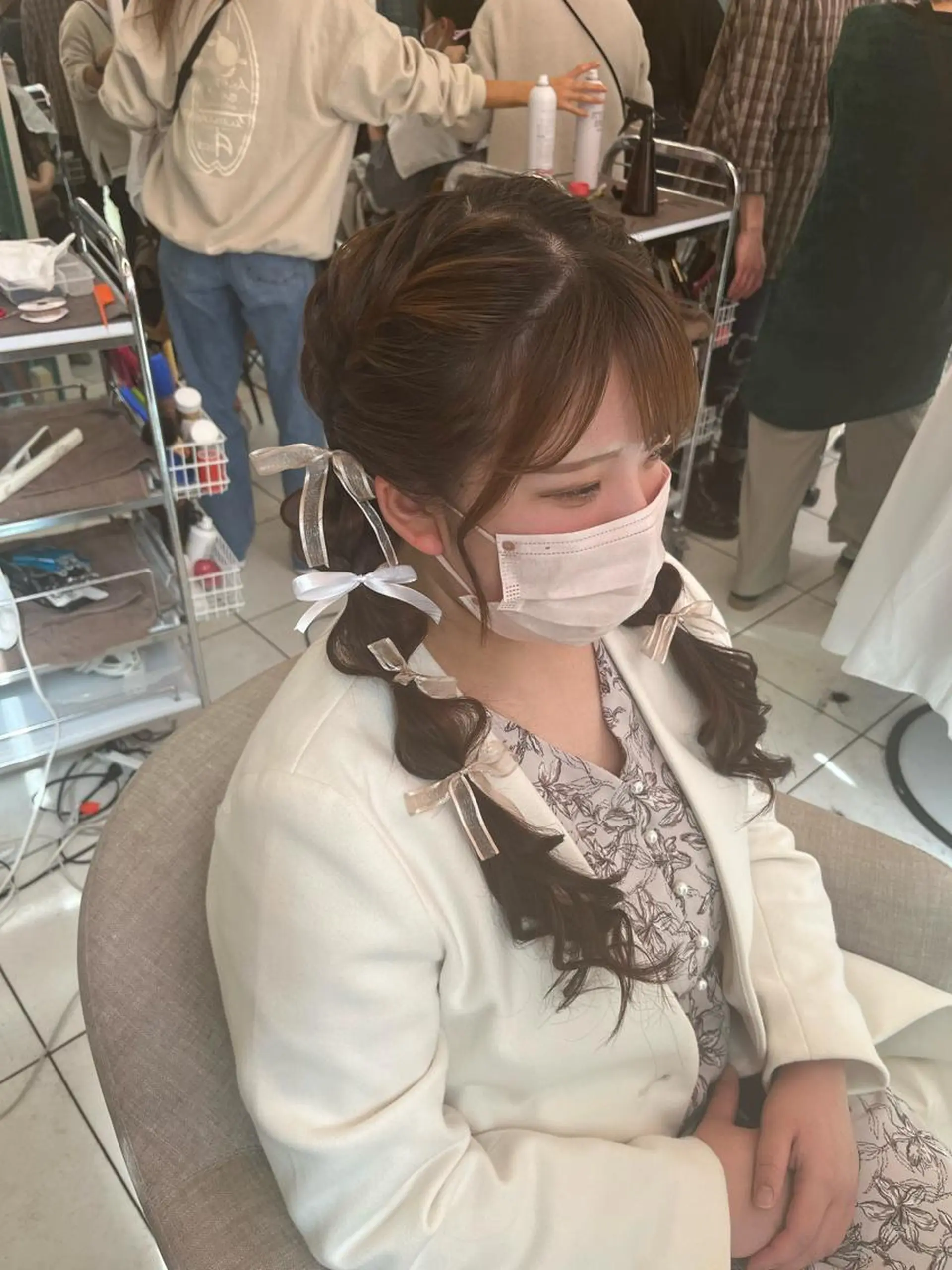 ロング ヘアセット pyoru所属・pyoru shihoriのヘアスタイル