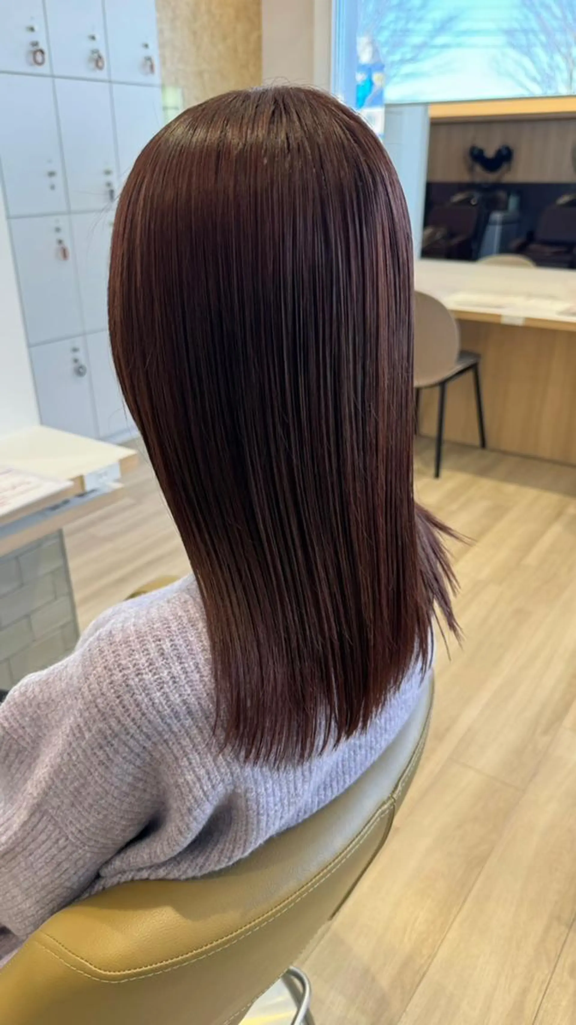 セミロング カット トリートメント ルクール上越店　黒石 智加子のヘアスタイル