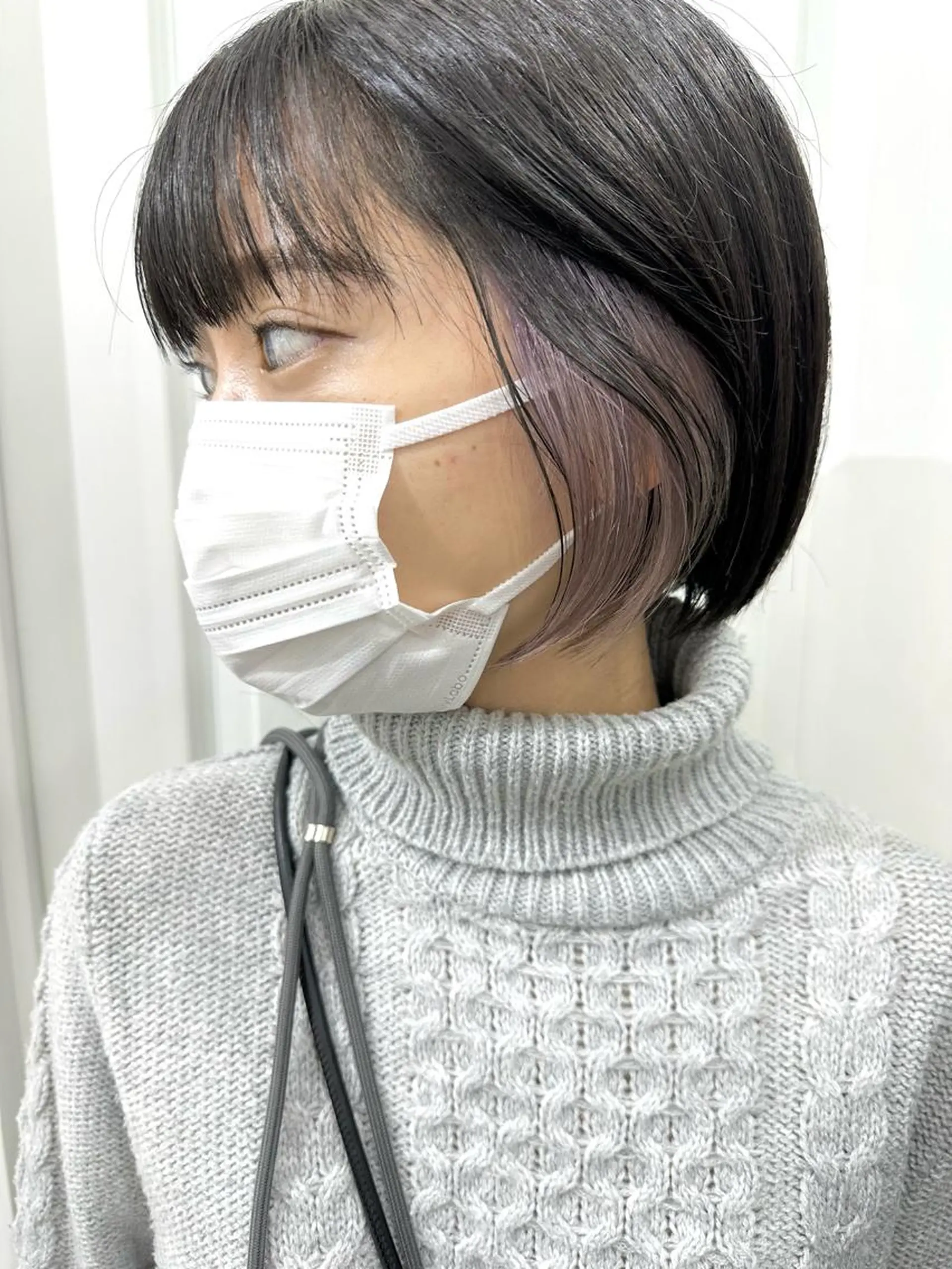 ショート カラー ヘアアレンジ kai .のヘアスタイル