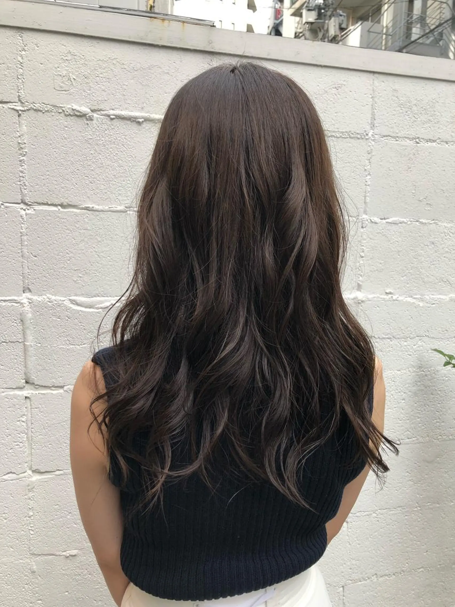 ロング カラー ヘアアレンジ ブルーカラー ツヤ美髪💐 髪質改善/高山愛来のヘアスタイル