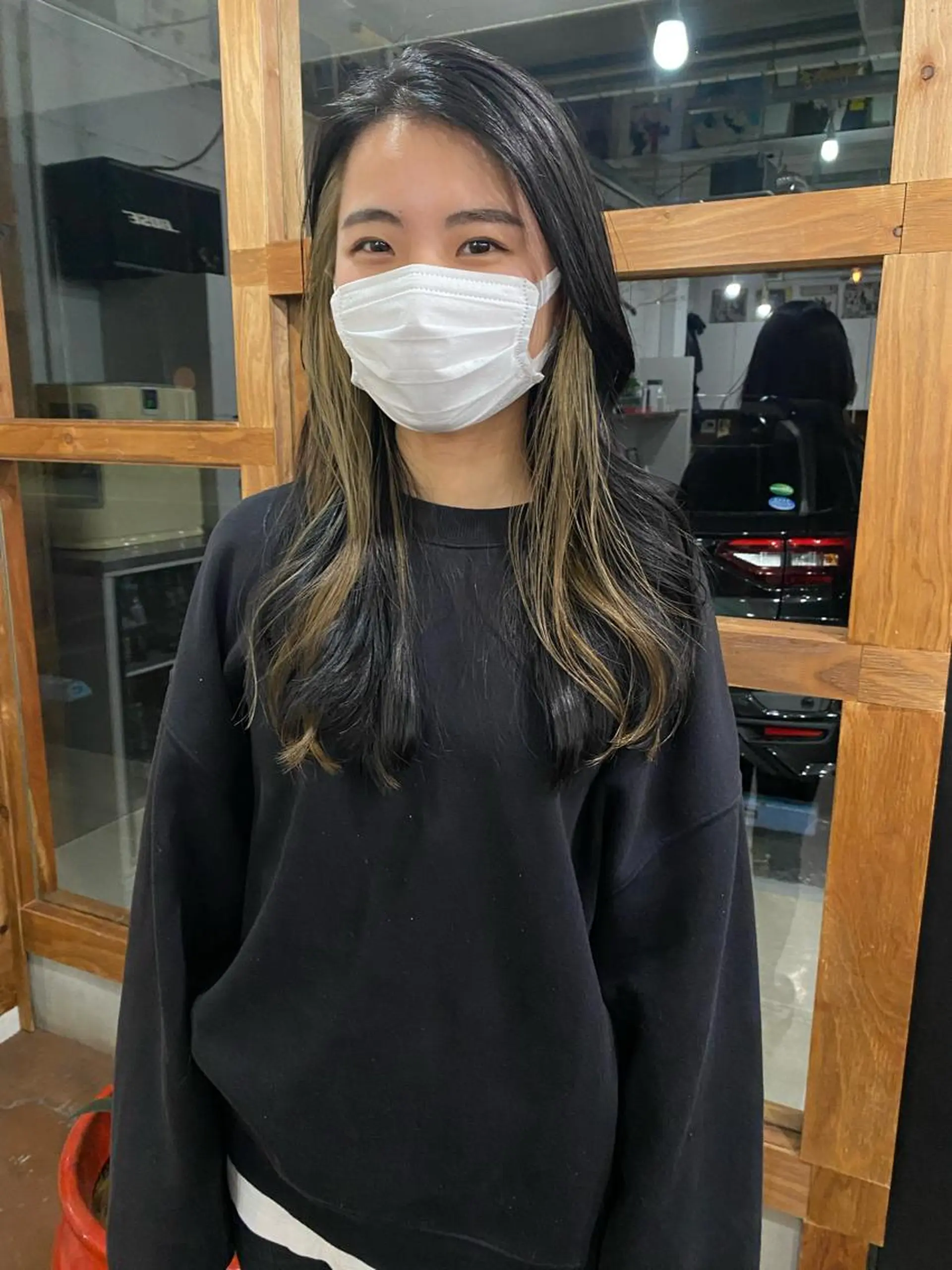 カラー インナーカラー ヘアカラー なぎ🌿.∘[ボブ, ニュアンスカラー]のヘアスタイル