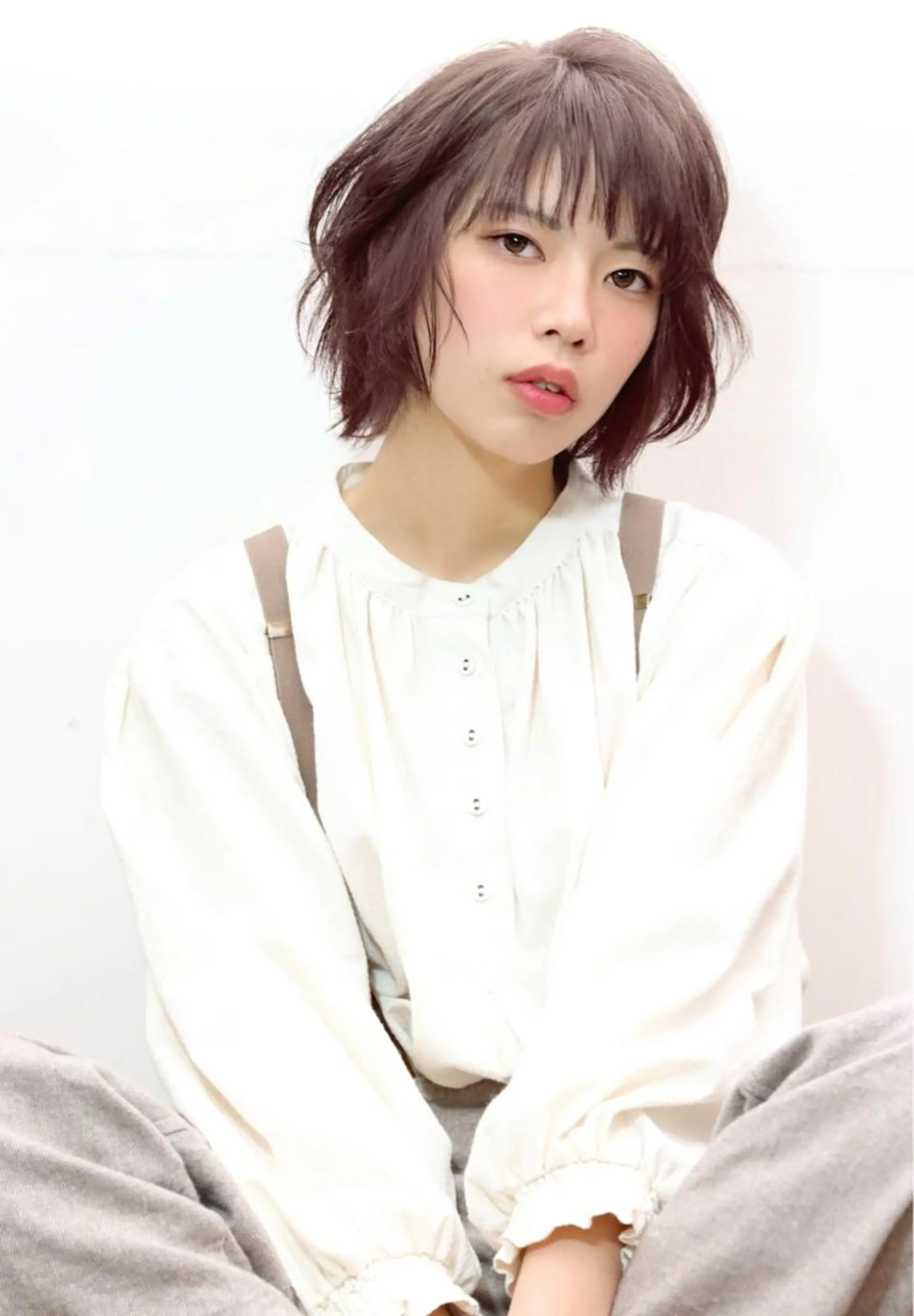 ショート カラー パーマ 🤲ヘッドスパ🤲 たにぐち✂️あつしのヘアスタイル