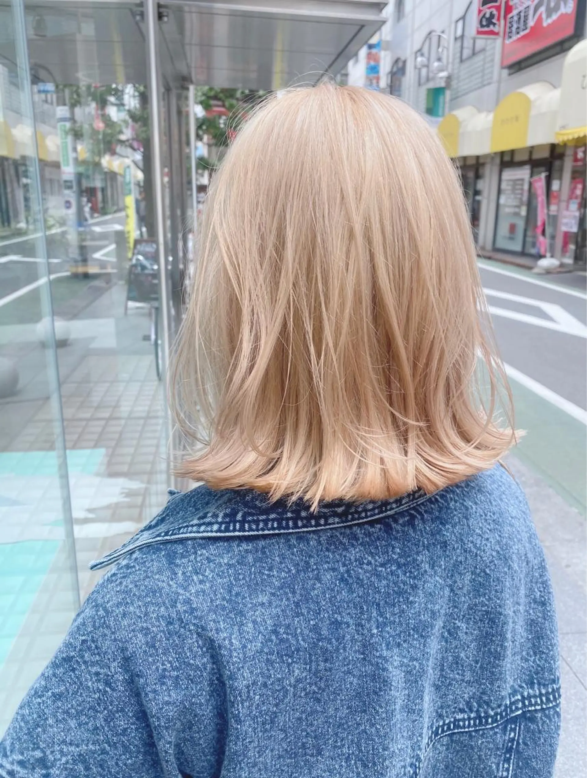 ミディアム カラー 艶髪🫧髪質改善🌿 結城綾菜のヘアスタイル