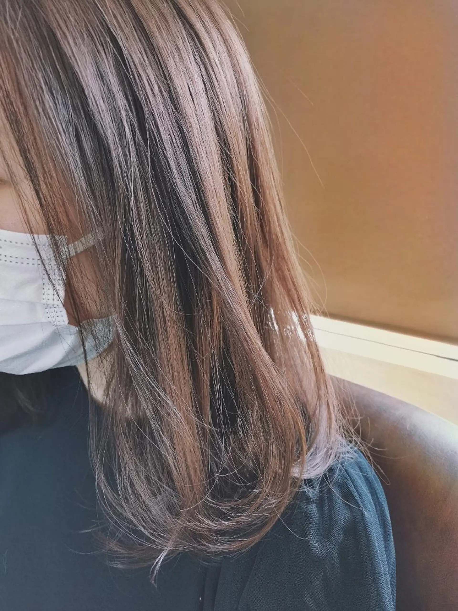 セミロング カラー ベージュカラー ボブ N°emirai溝口 MG 🌈梶谷龍吾のヘアスタイル
