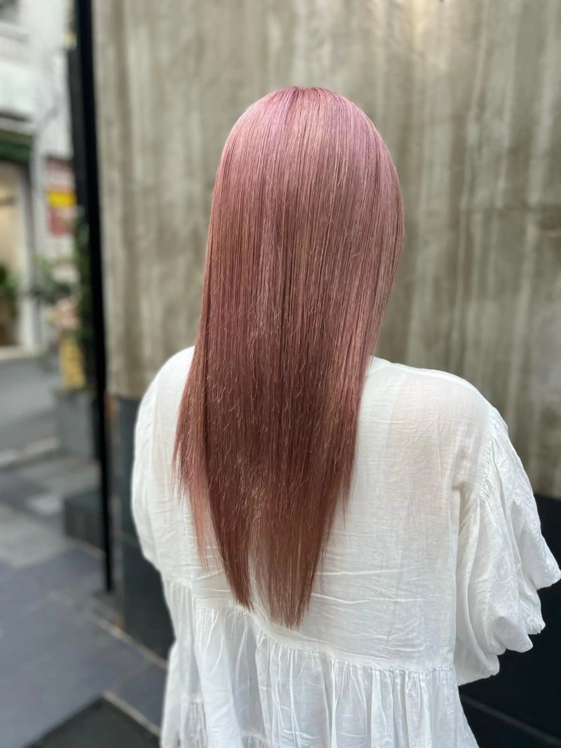 ロング カラー ラベンダーカラー ラベンダーピンク ピンクカラー 🍇おぐら めぐみ🍇のヘアスタイル