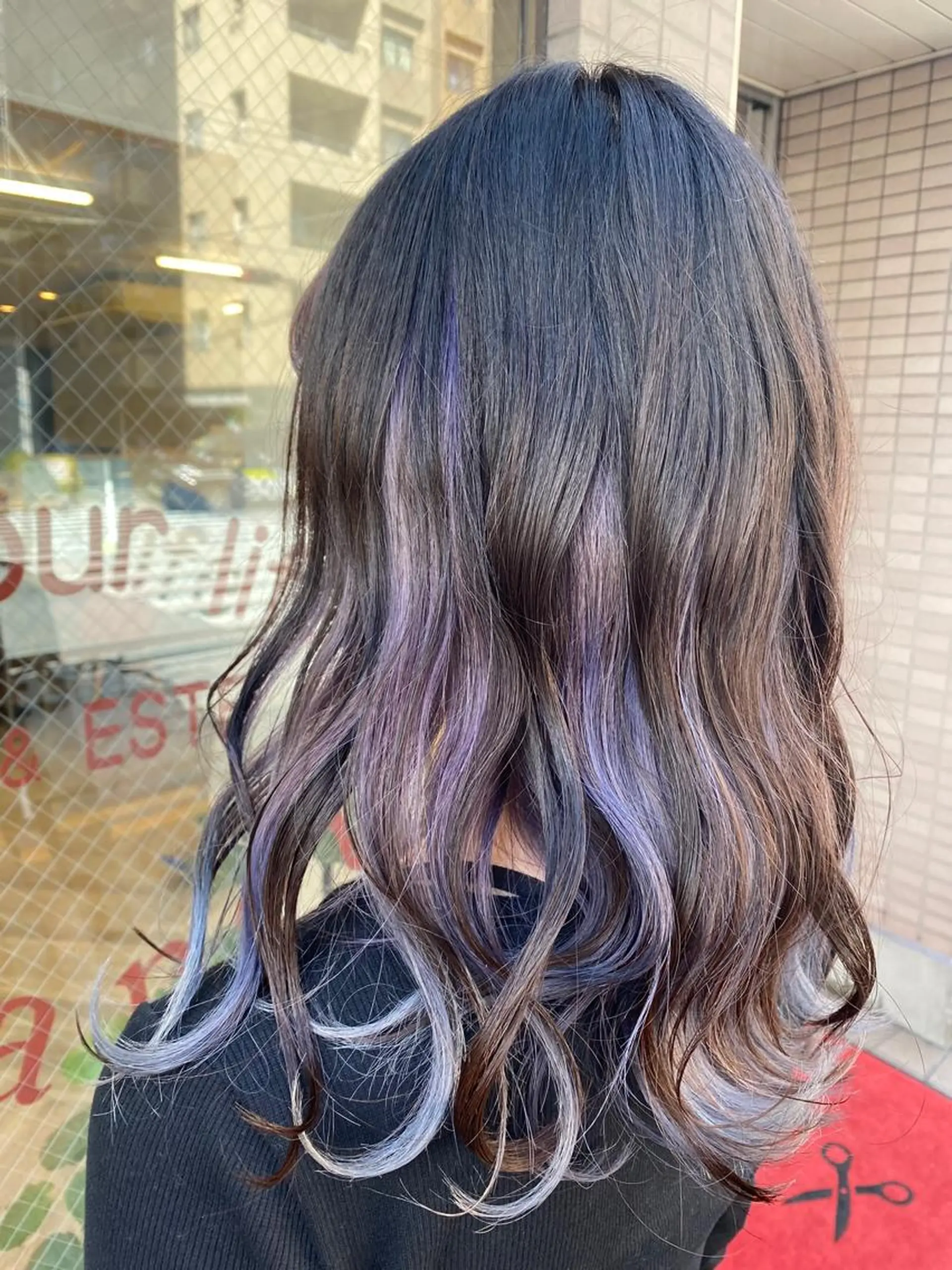 ロング カラー ️🫧押上️🫧はな 🫧うる艶パーマのヘアスタイル