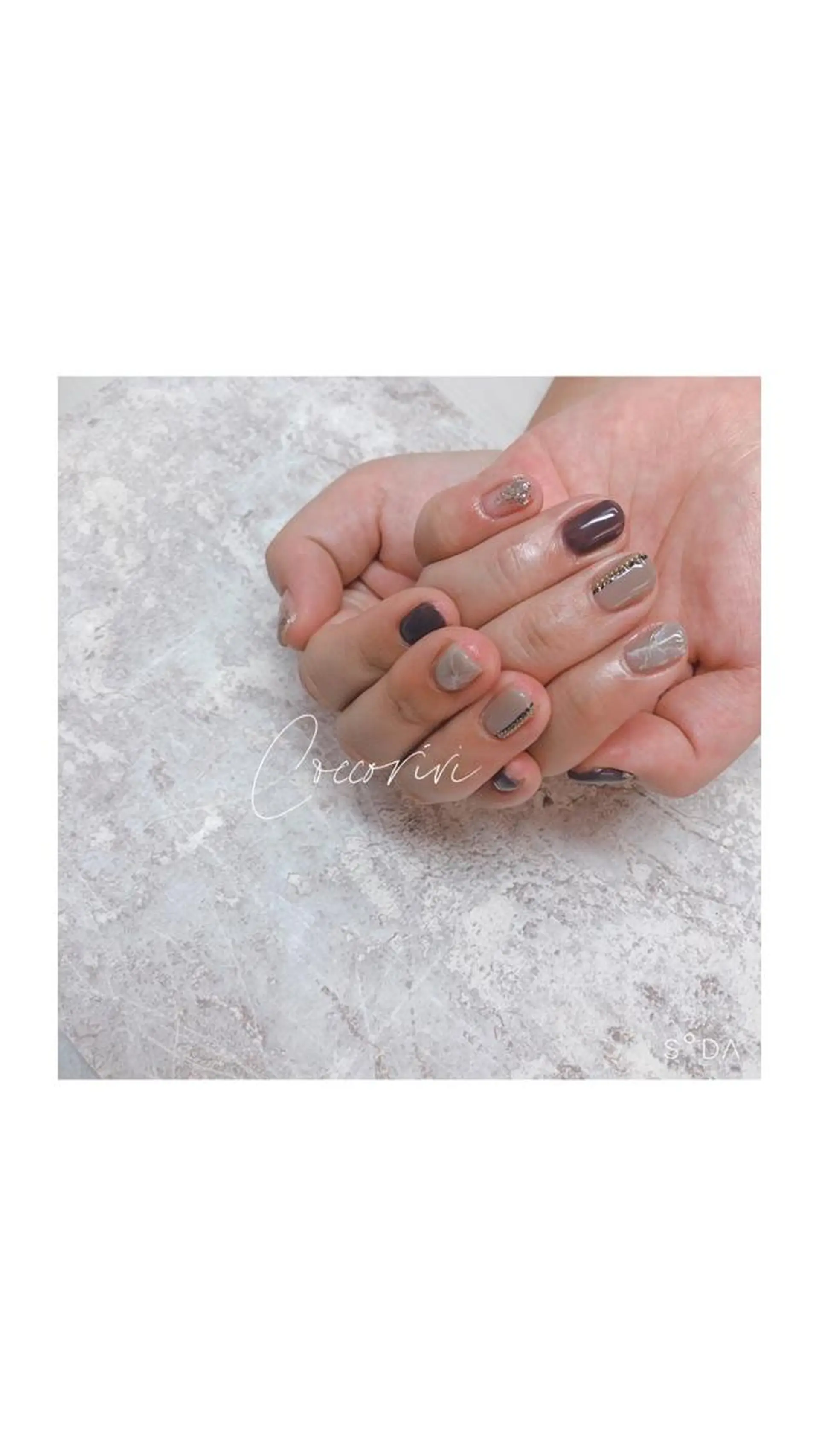 ネイル アートネイル フットネイル ジェルネイル ミラーネイル ニュアンスネイル ensowa✱laf NAILのネイルデザイン