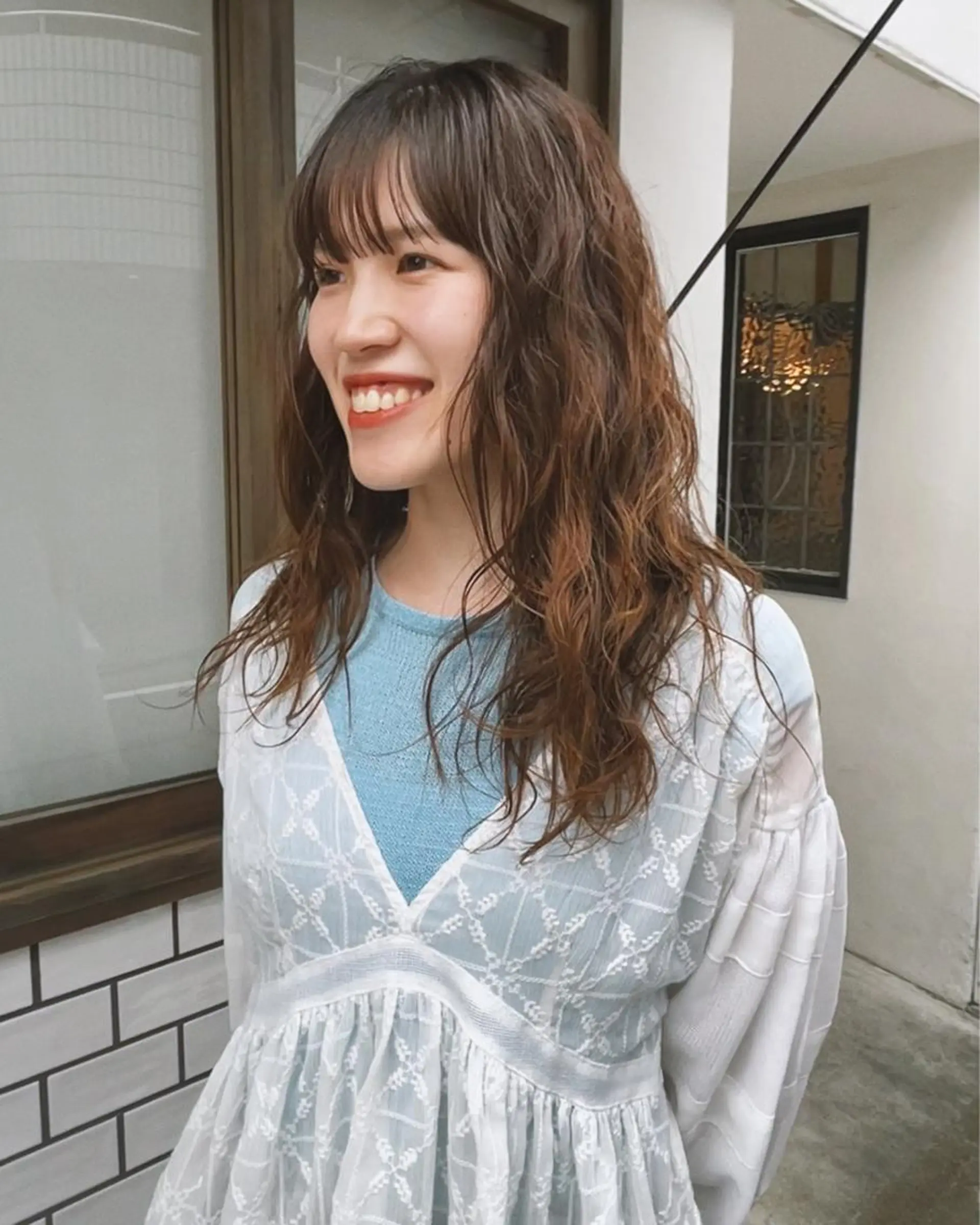 ロング パーマ くせ毛 🌿ショートヘア 🌿conatsuのヘアスタイル