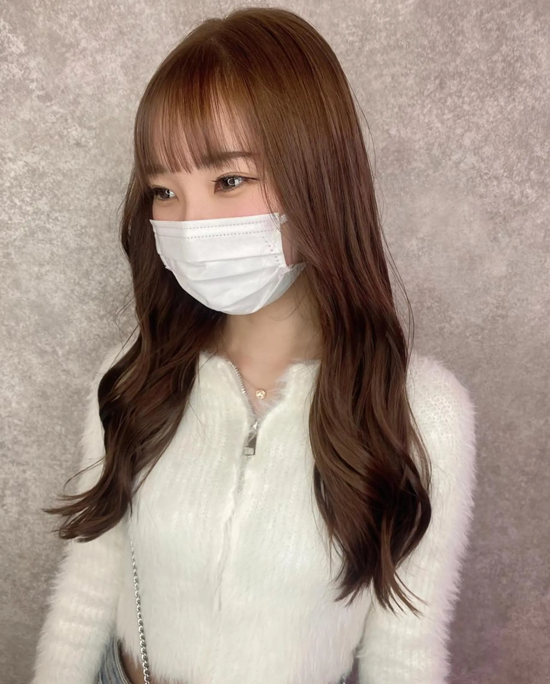 ロング カラー ベージュカラー ブラウンカラー 卒業式のヘアスタイル UNDER vr 【アンダーバー】のヘアスタイル