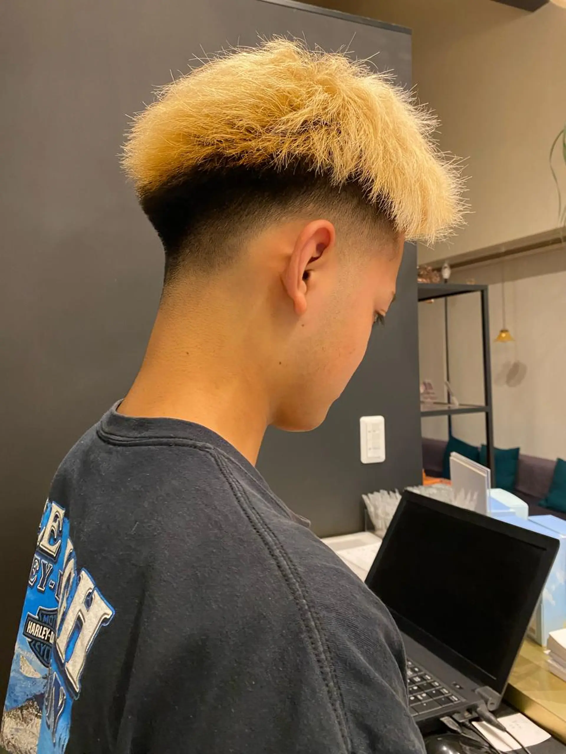 メンズ カット 福光 悠のヘアスタイル