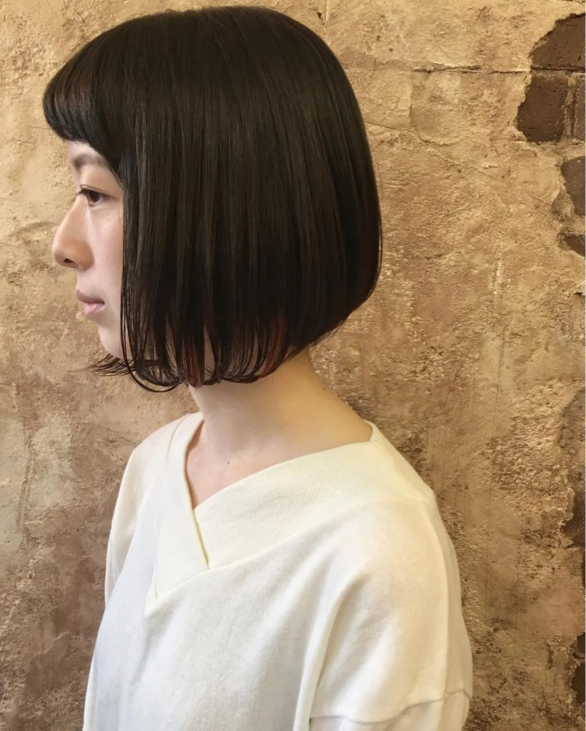 ミディアム nico 。のヘアスタイル