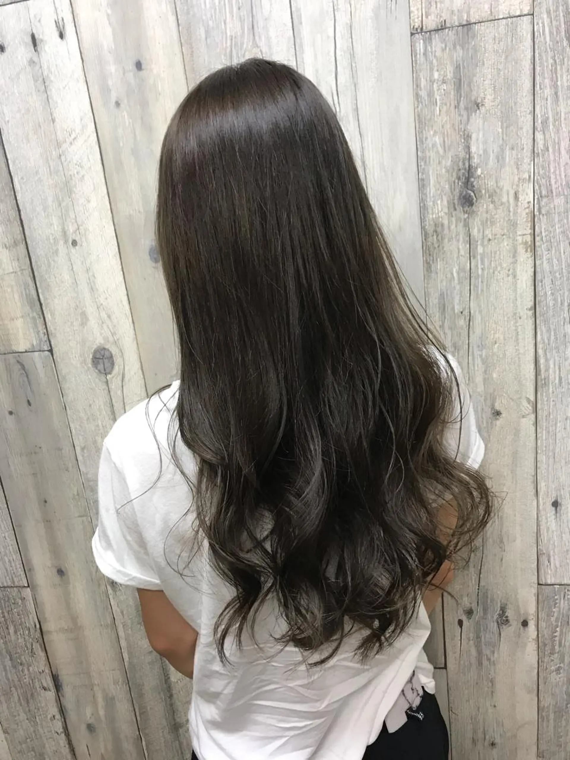 ロング カラー パーマ ヘアアレンジ メンズ キッズ 透明感カラー Forest. -髪質改善-のヘアスタイル