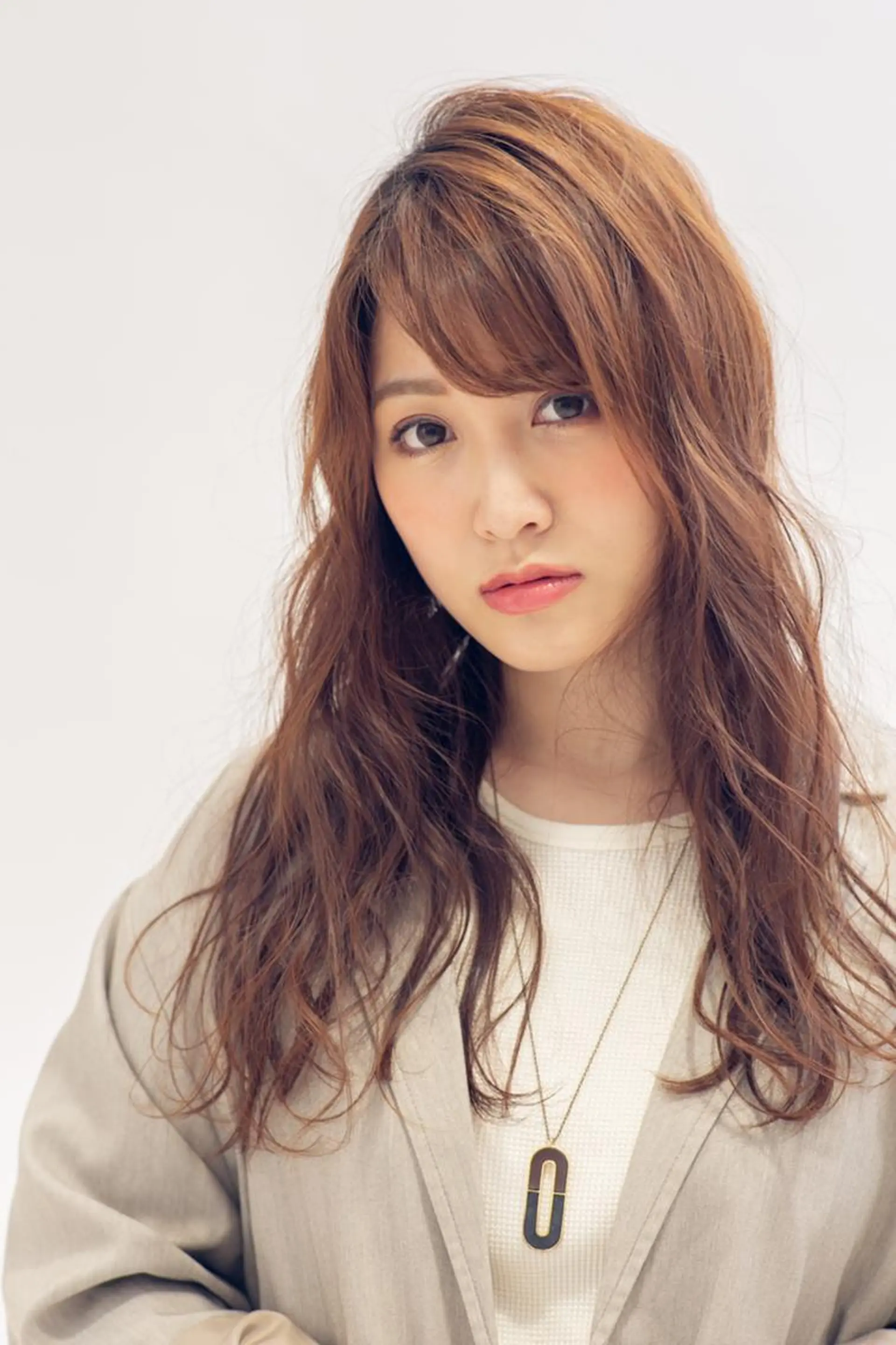 ミディアム カット トリートメント 艶カラー/髪質改善/ はかまた🕊️のヘアスタイル