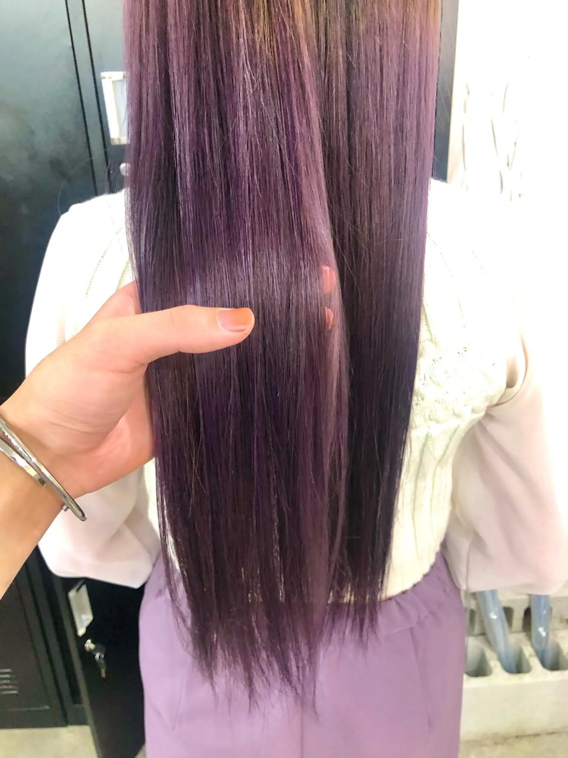 ロング カラー パーマ ヘアアレンジ メンズ キッズ ネイル マツエク・マツパ メンズバレイヤージュ メンズブリーチ メンズハイライト メンズインナーカラー メンズ韓国風 eir心斎橋店所属・心斎橋/ハイトーン/ RENのヘアスタイル