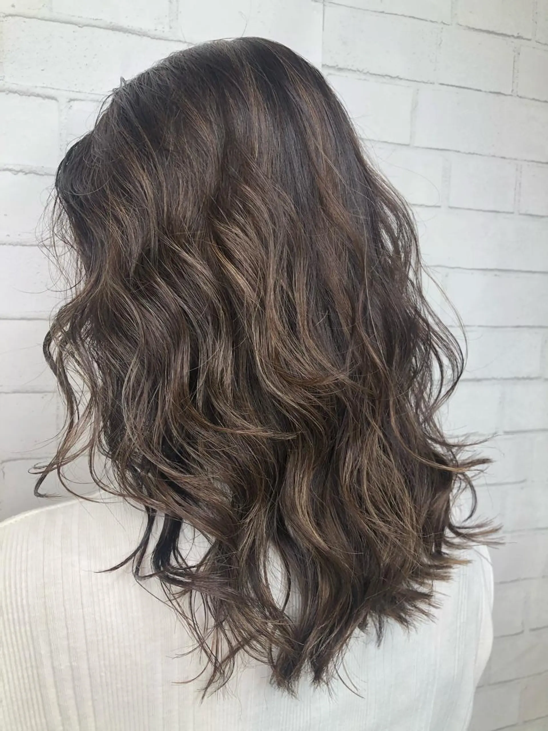 ミディアム ハイライト ✂️ｼｮｰﾄの匠✂️ 國井慎平のヘアスタイル