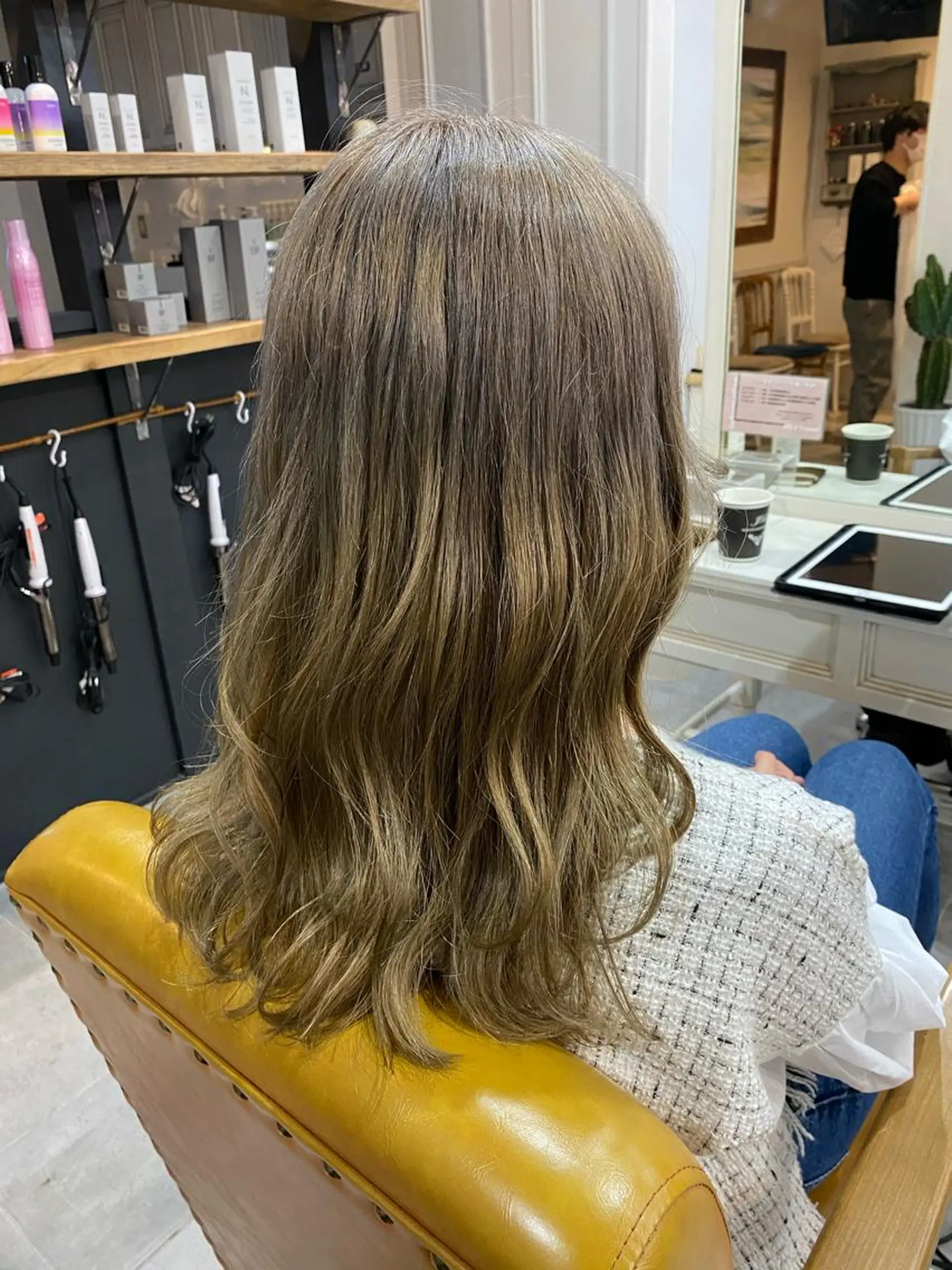 ロング SHIAN立川 及川望のヘアスタイル