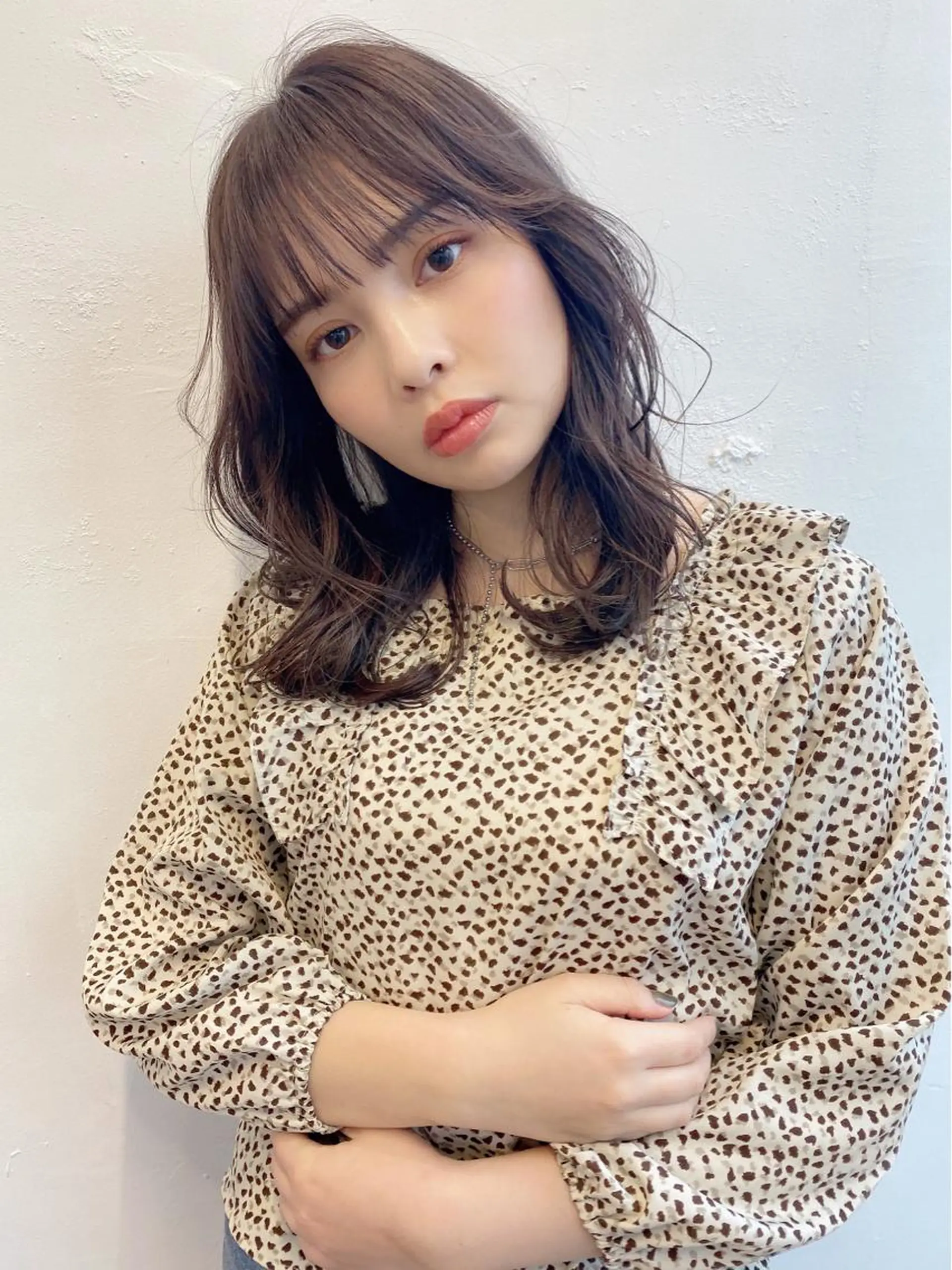 ミディアム 鎌倉 彩のヘアスタイル