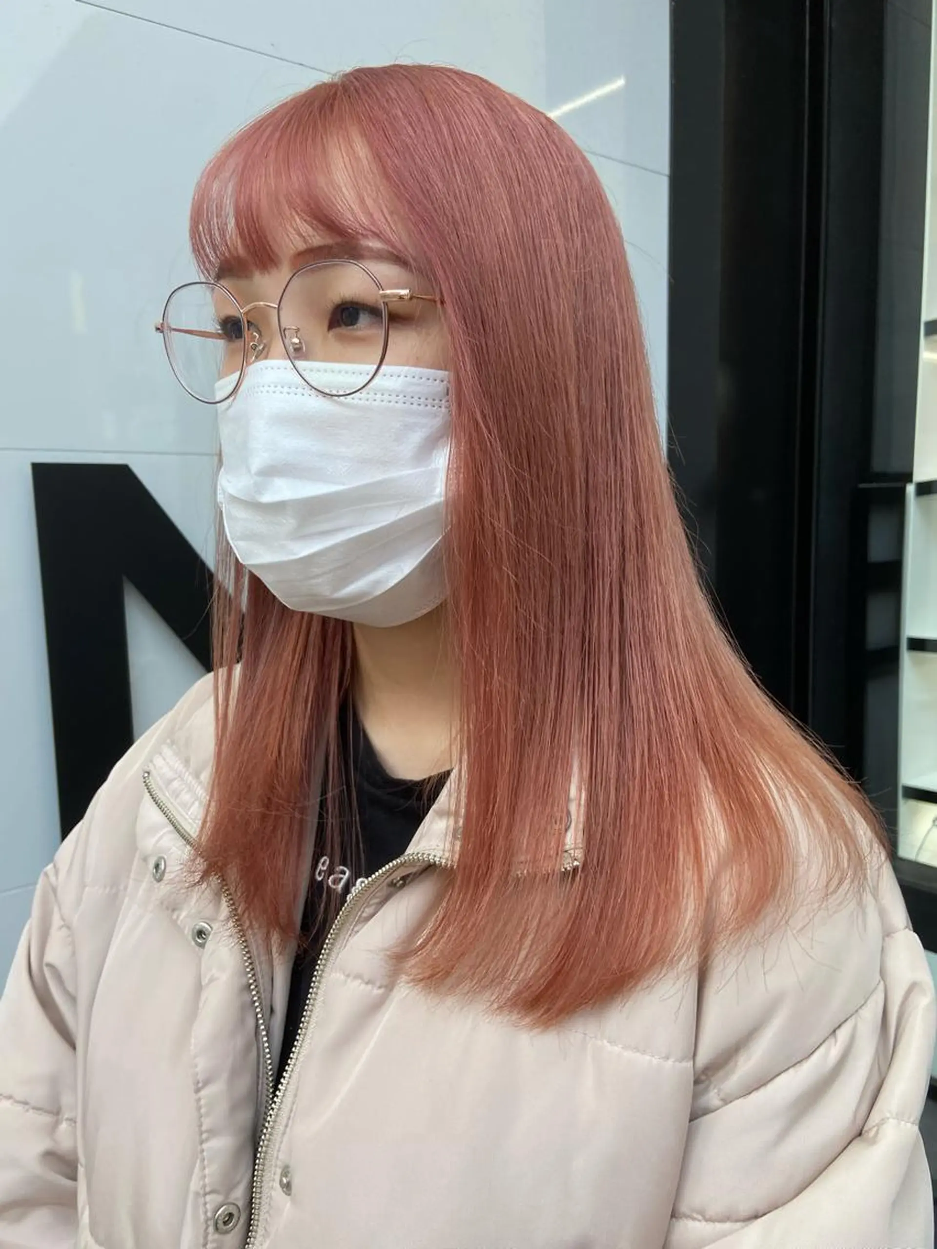 ロング ヘアカラー 淺谷 美紀のヘアスタイル
