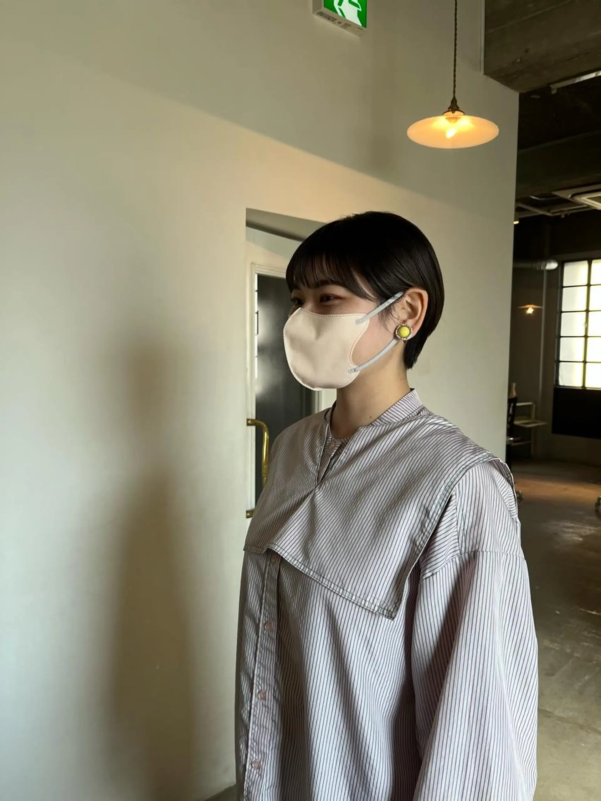 ショート カラー 丸みショート ショートヘア カット ヘアカラー トリートメント ヘッドスパ 前川 華恋 / room3のヘアスタイル