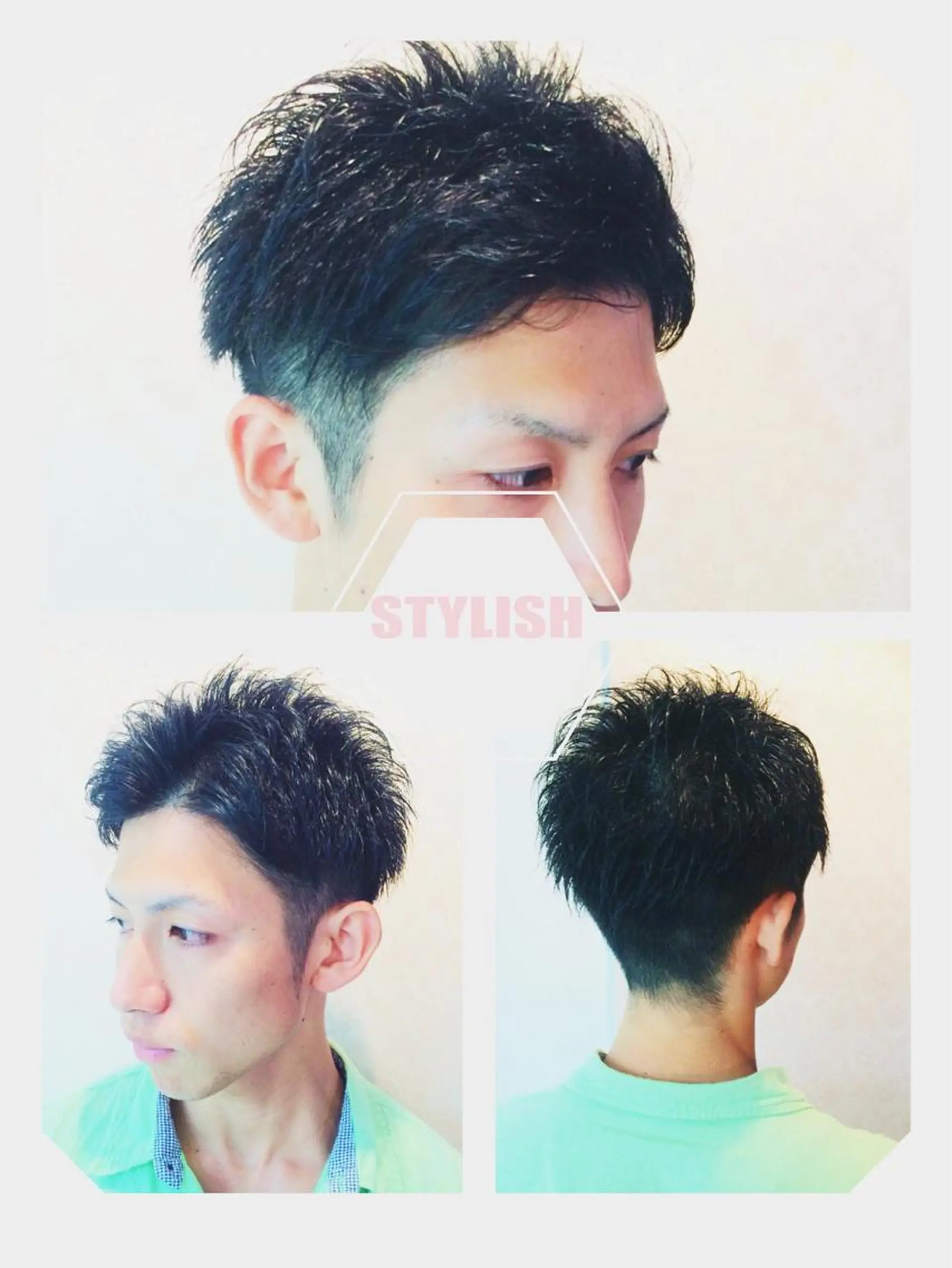ショート メンズ 刈り上げ LOVE N°21所属・K△N△♡かな ヘア&まつげのマツエク・マツパデザイン