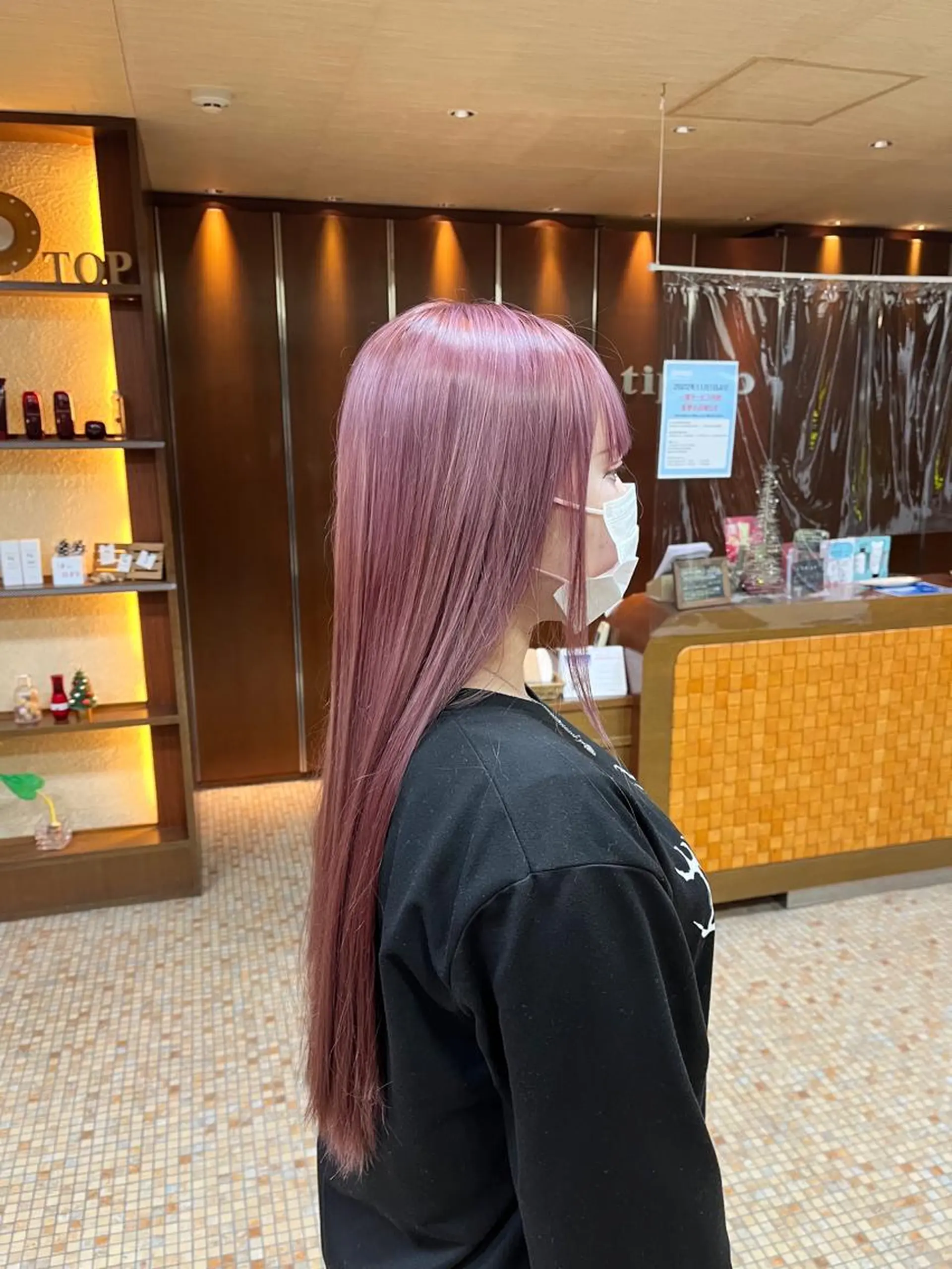 ロング 髪質改善period.赤坂　美容室所属・✨髪質改善✨ period.永松のヘアスタイル