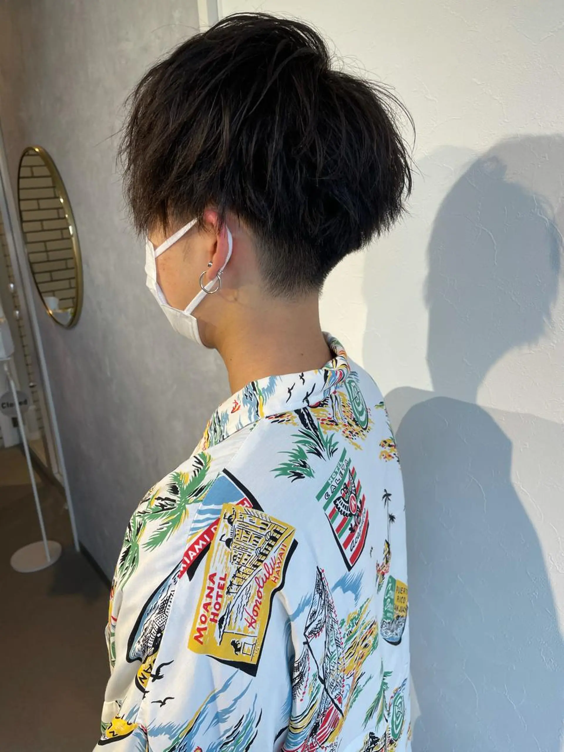 メンズ 刈り上げ カット 【髪質改善】 川津翔太のヘアスタイル