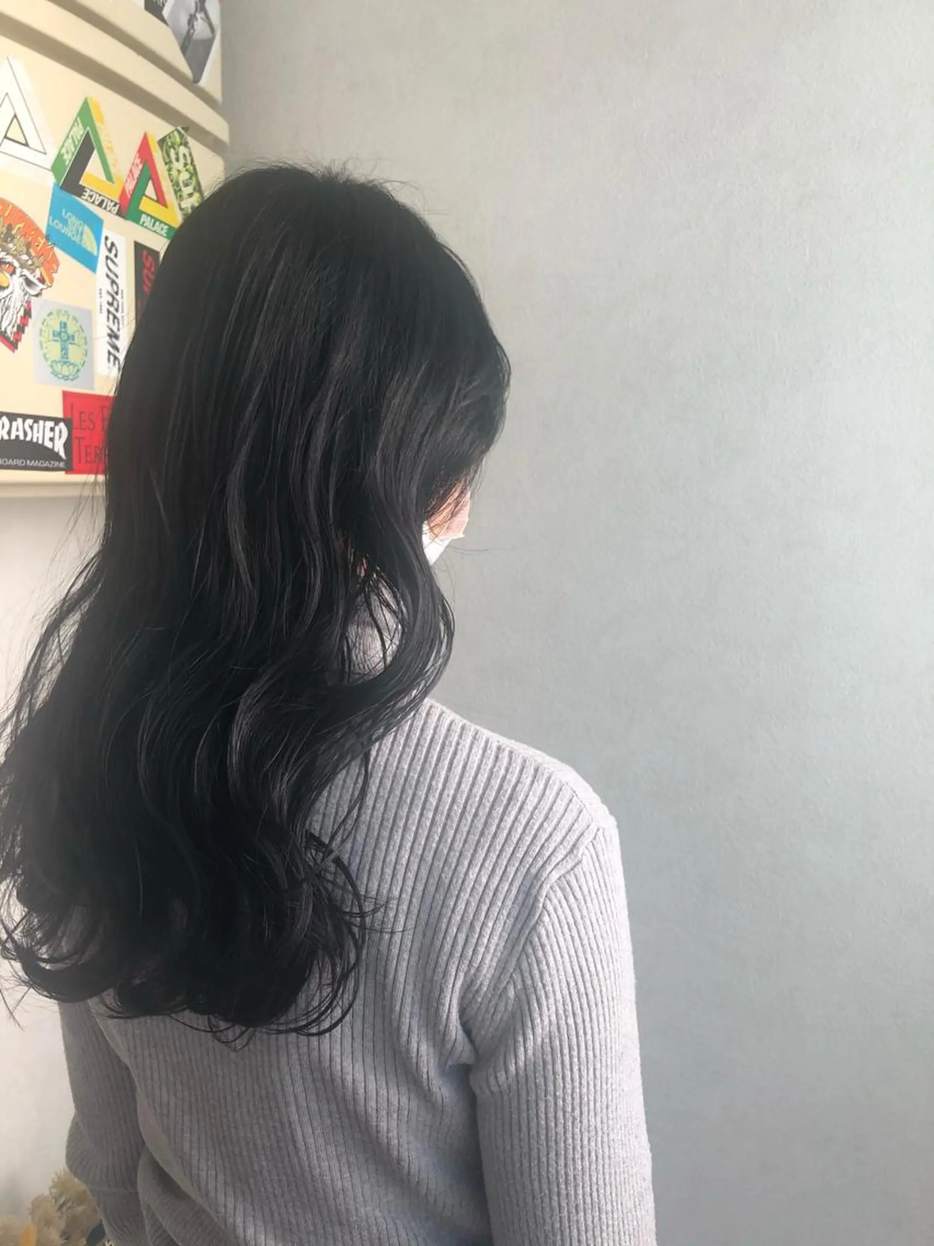 ロング カラー 学生 the OSCAR所属・韓国ヘアスタイリスト Harukaのヘアスタイル