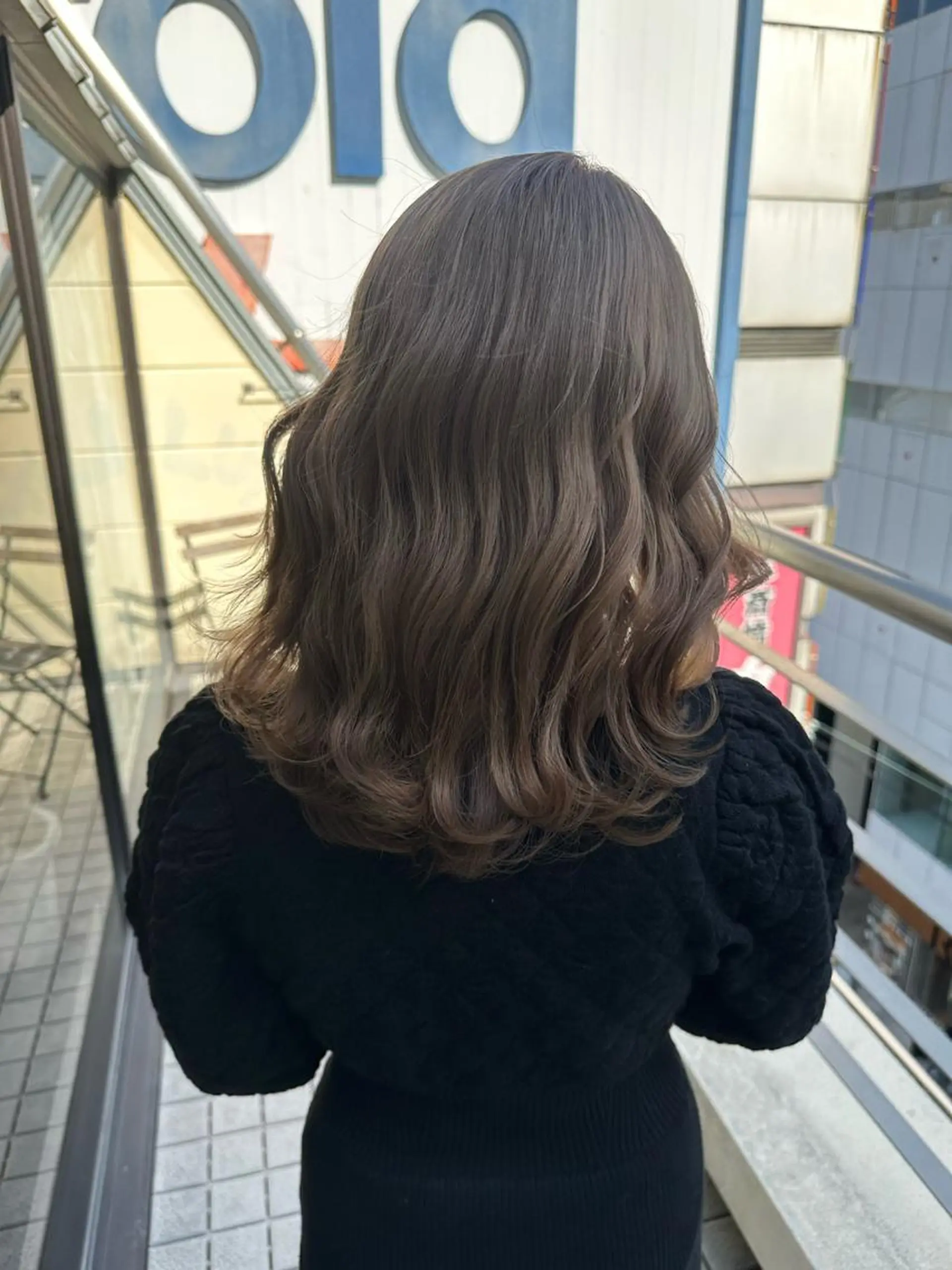 ミディアム Michel by chainon ミッシェルバイシェノン所属・美髪職人/傷ませない カラー/橋本拓弥のヘアスタイル