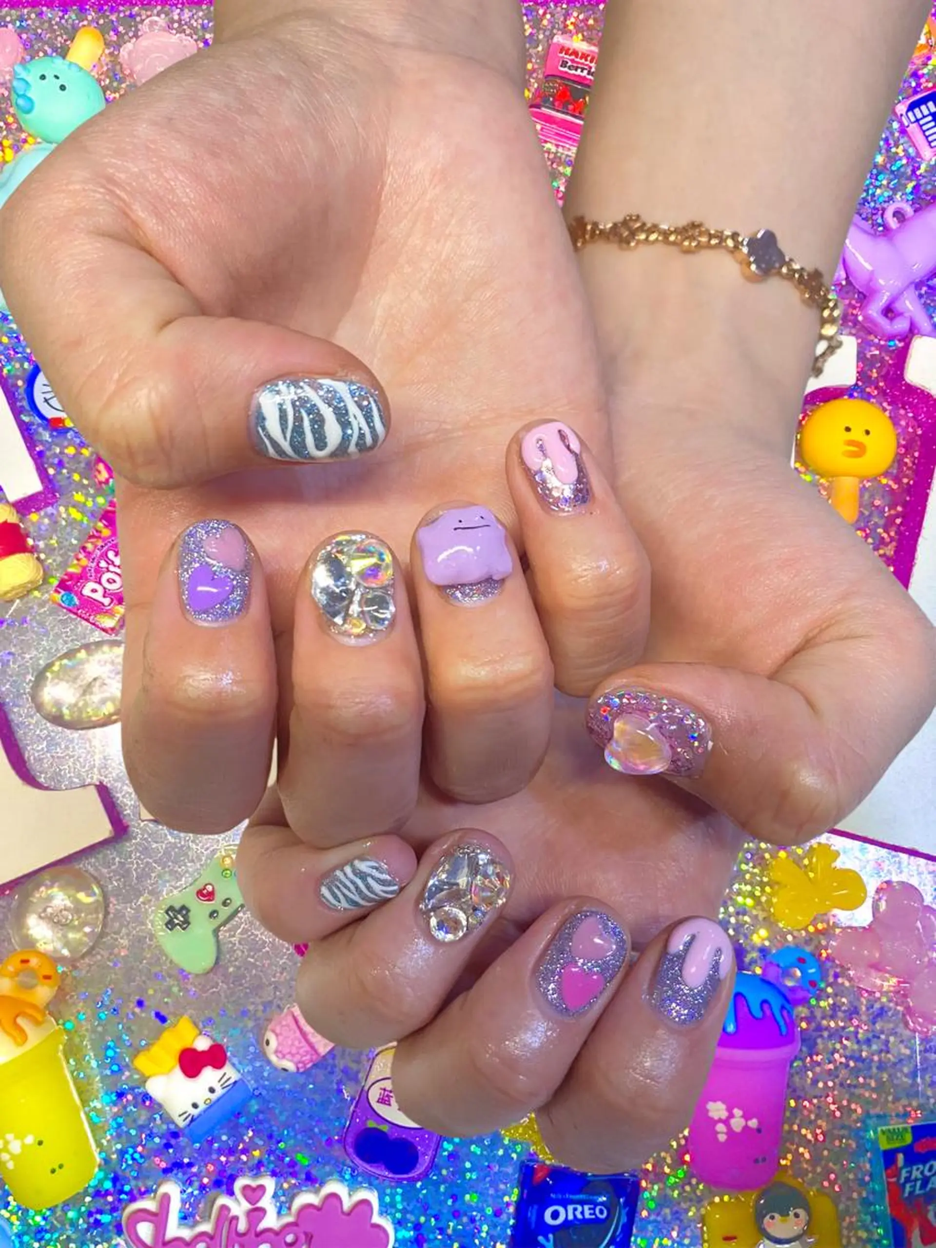 ネイル アートネイル クリアネイル ジェルネイル ニュアンスネイル オフィスネイル 8appy YUKITIN.Bのネイルデザイン