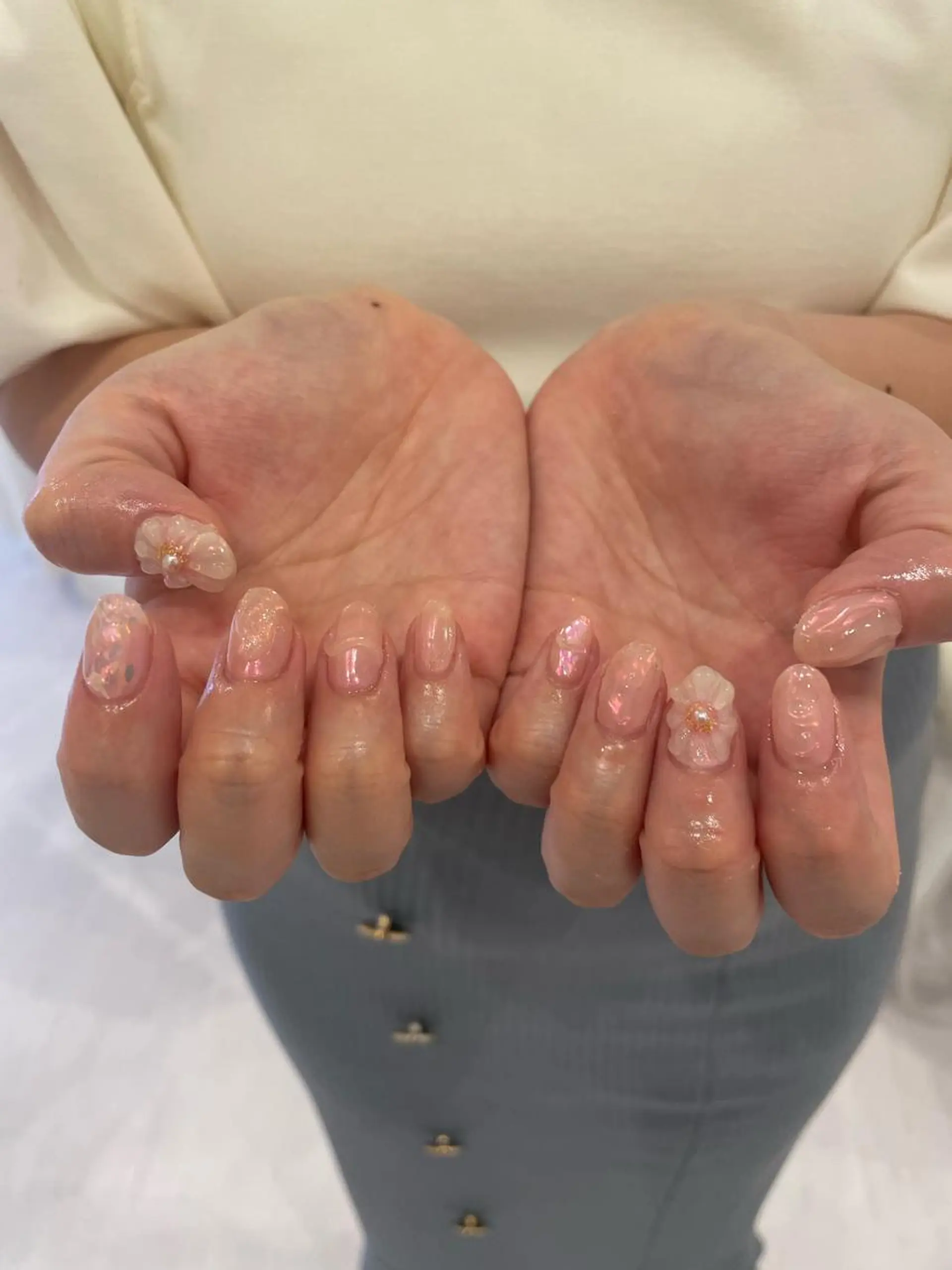 ネイル 束感まつ毛/ネイル/ LED♥KIRARAのマツエク・マツパデザイン