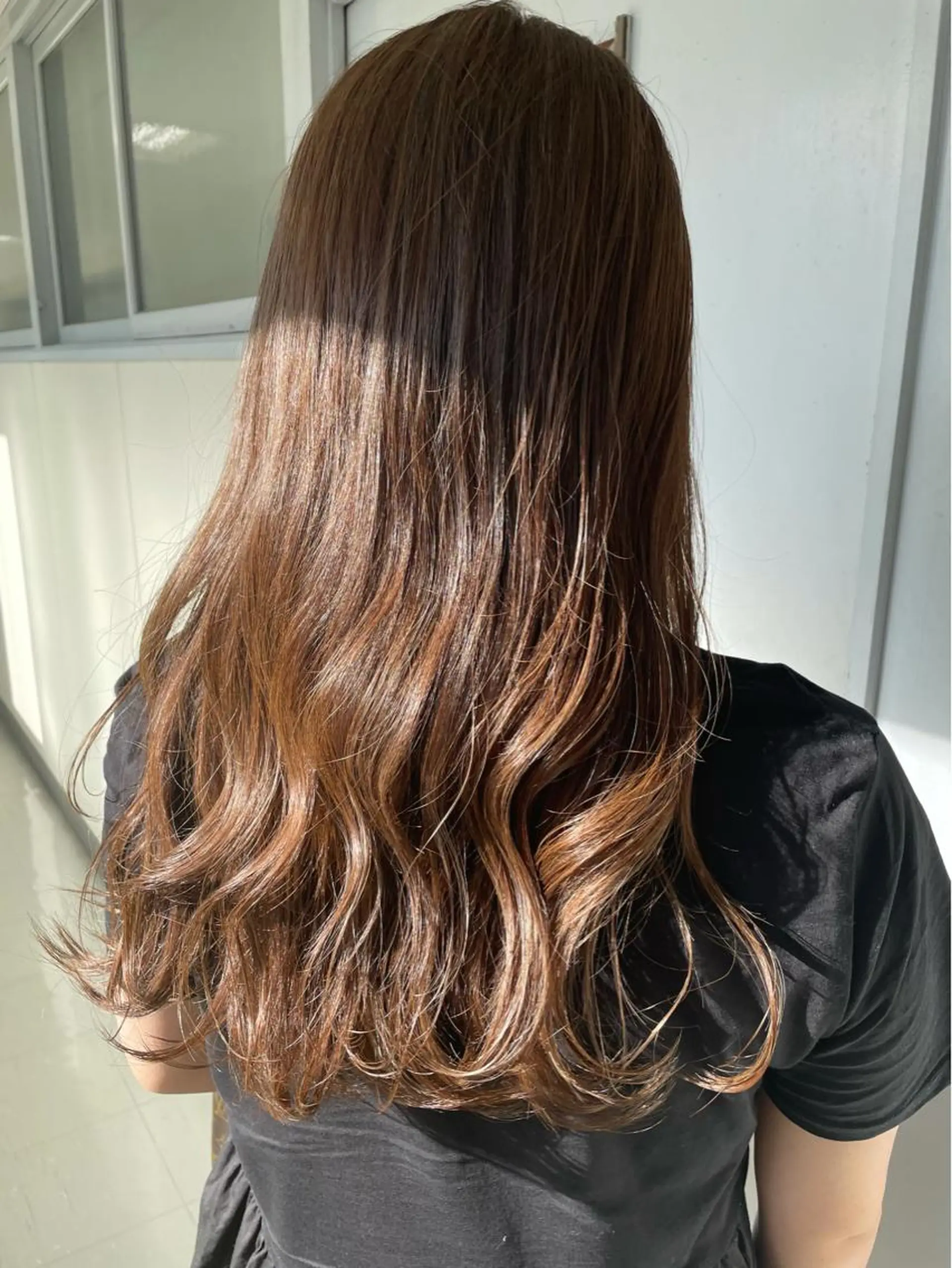 ロング ヘアカラー トリートメント ｅｒｉ 🧴🫧のヘアスタイル
