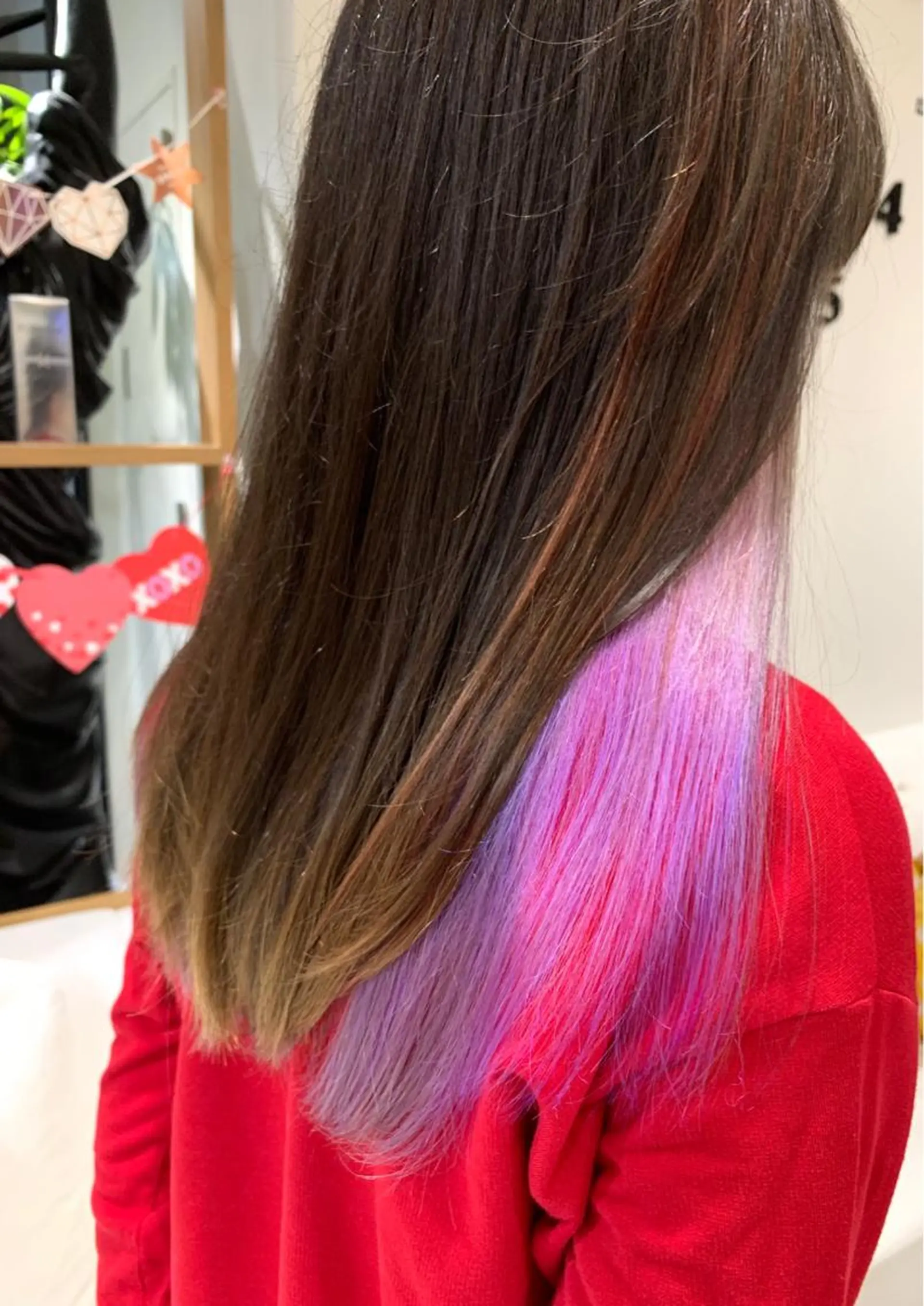 ロング カラー ヘアカラー トリートメント 松吉 純平のヘアスタイル