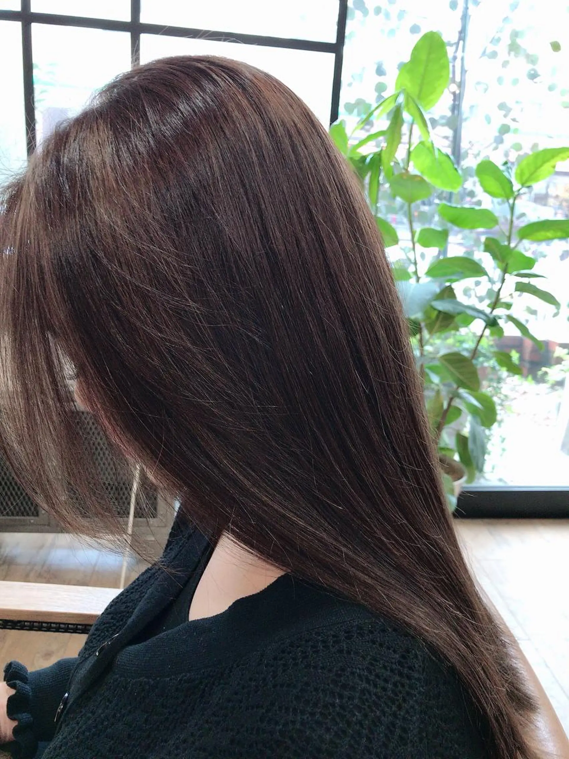 セミロング カラー ハイライトカラー ハイライト ヘアカラー トリートメント 特殊カラー特化 ✂️SHIAN フジのヘアスタイル