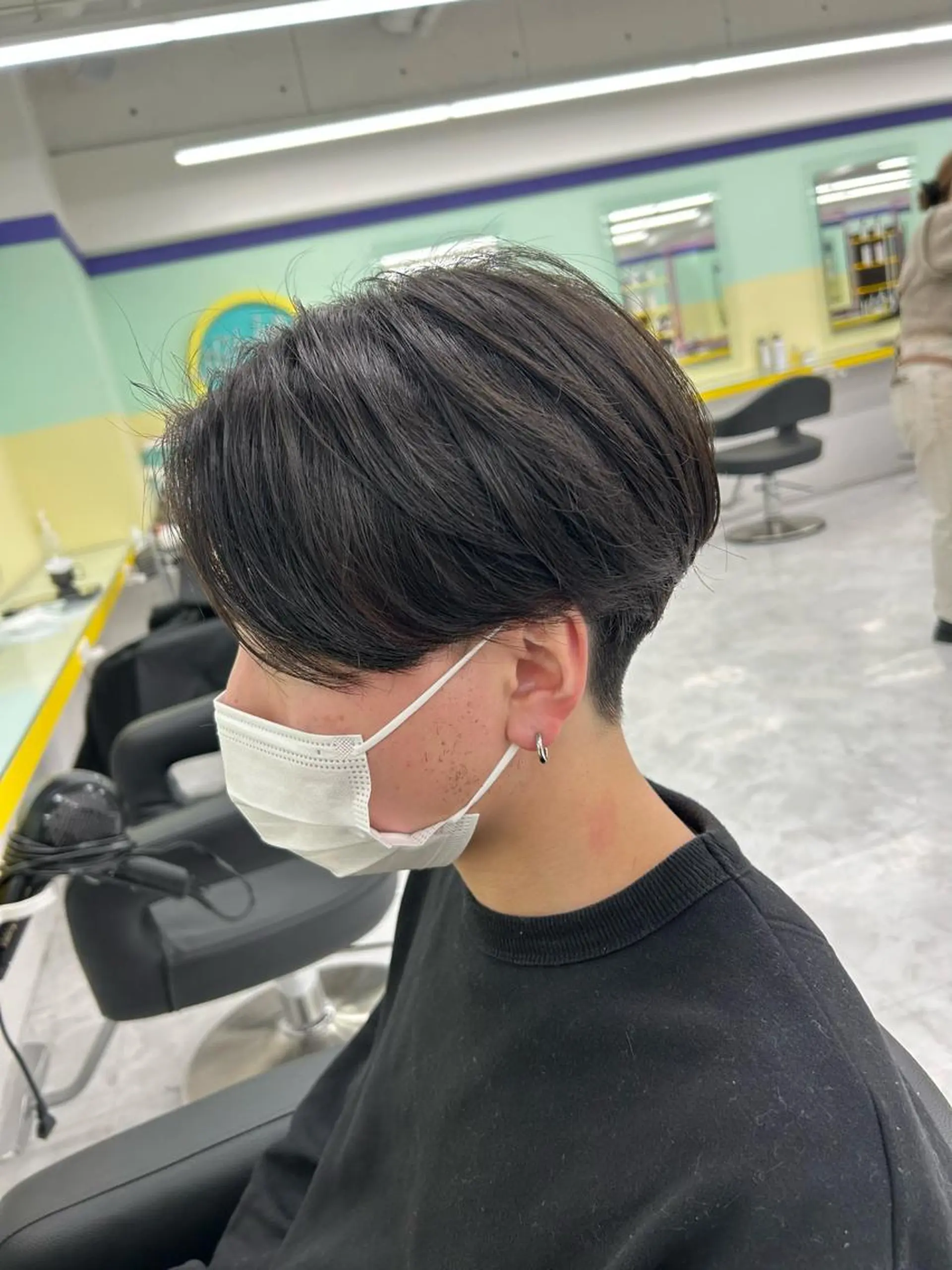 ショート カラー パーマ ヘアアレンジ メンズ キッズ ネイル マツエク・マツパ アイブロウ センターパート メンズパーマ ニュアンスネイル ニュアンスパーマ カット パーマ トリートメント ヘッドスパ ヘアセット メンズ指名No. 1 🔥Riku🔥のヘアスタイル