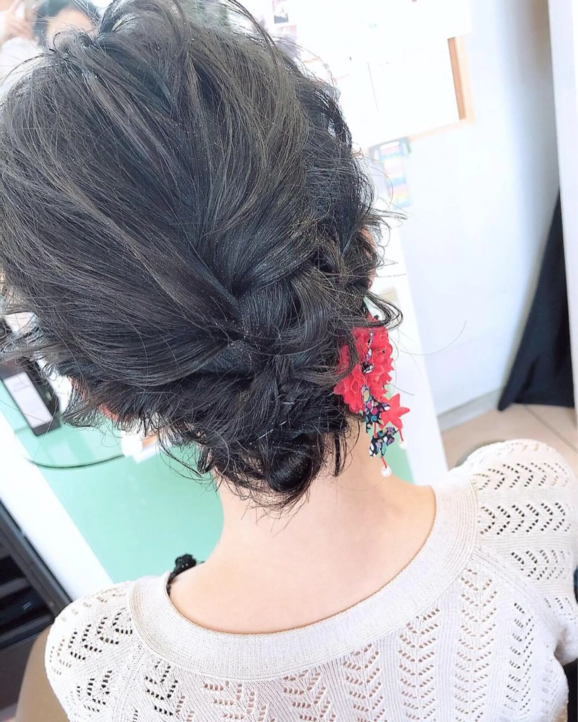 ショート ショートボブ ボブ ショートヘア ヘアセット TIARA minoriのヘアスタイル