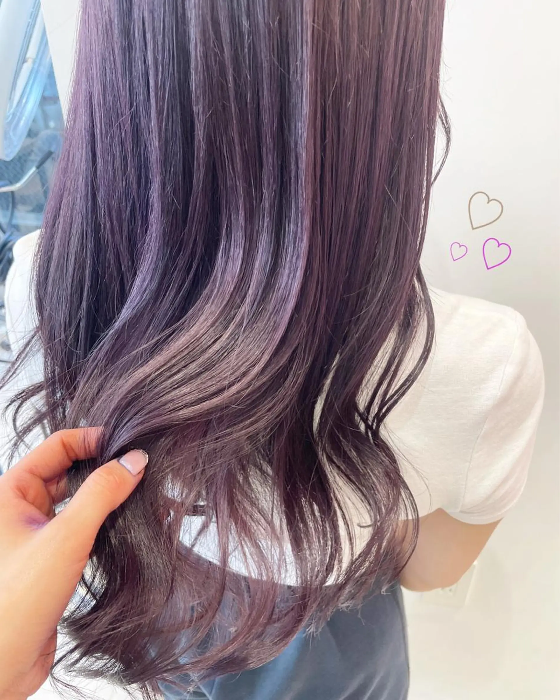 セミロング カラー EMANON新宿東口所属・新宿駅近♡ ♡個室♡三都季🌜のヘアスタイル