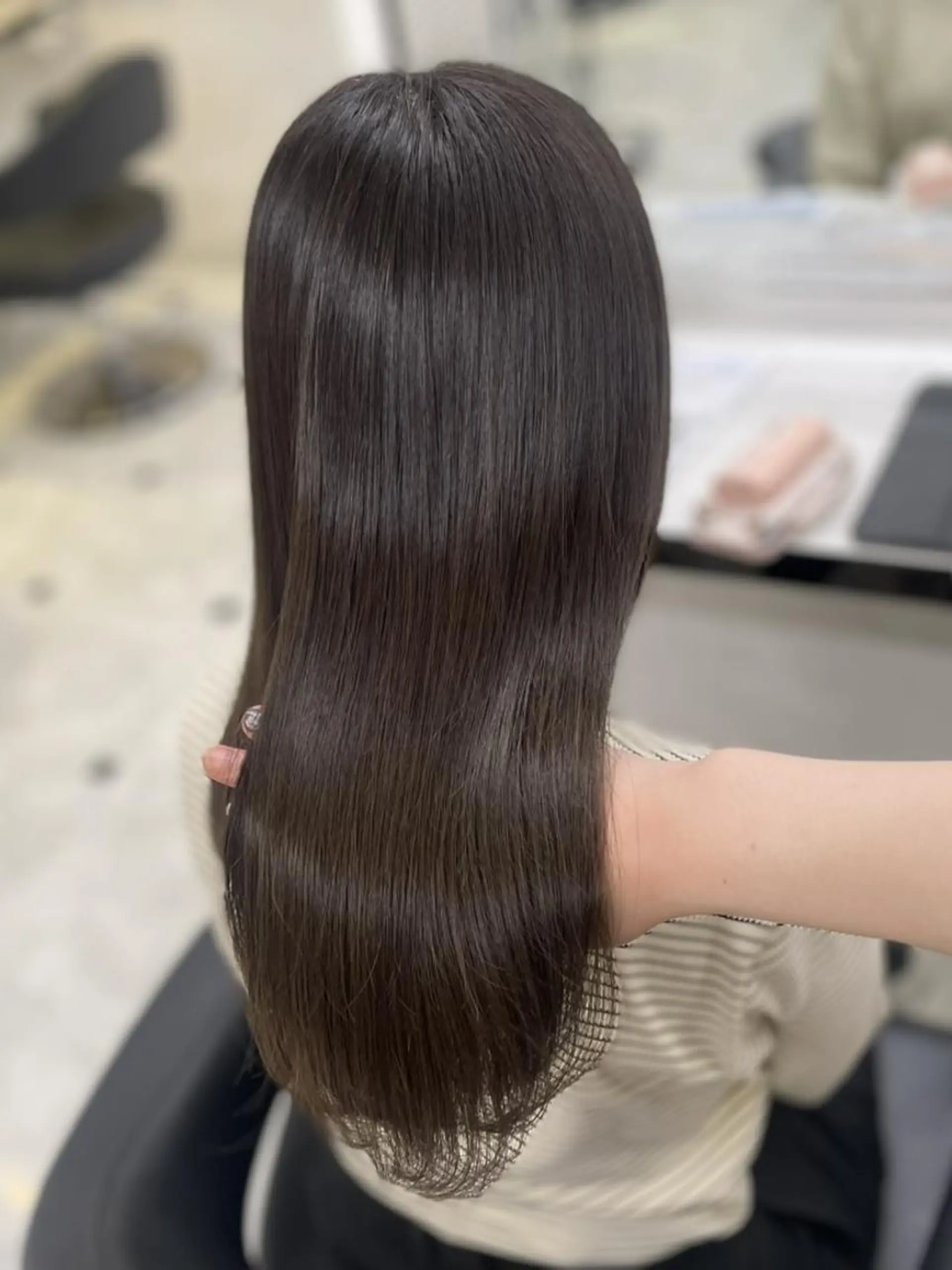 カラー 🧺赤みなし透明感 カラー🌱BABYのヘアスタイル