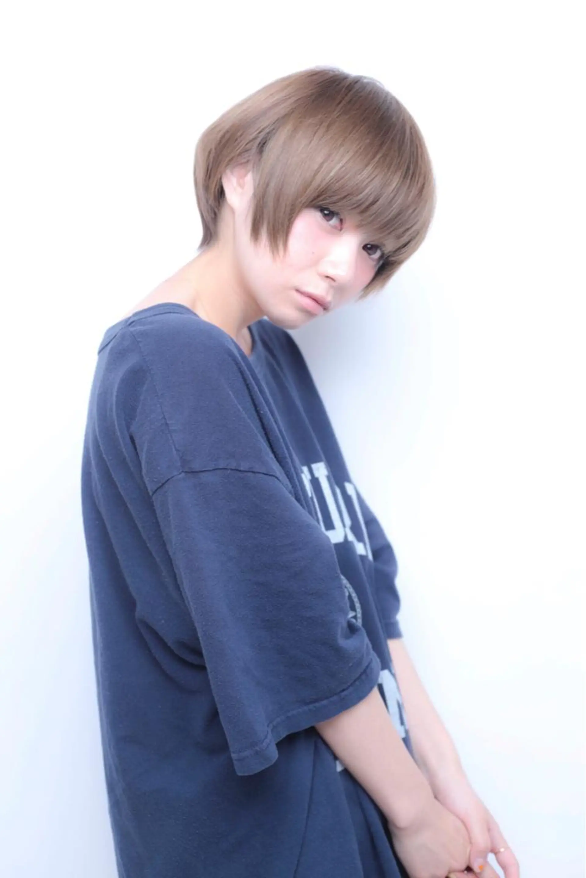 ショート カラー ショートヘア モテ髪透明感❤️ デイズヘアカラーのヘアスタイル