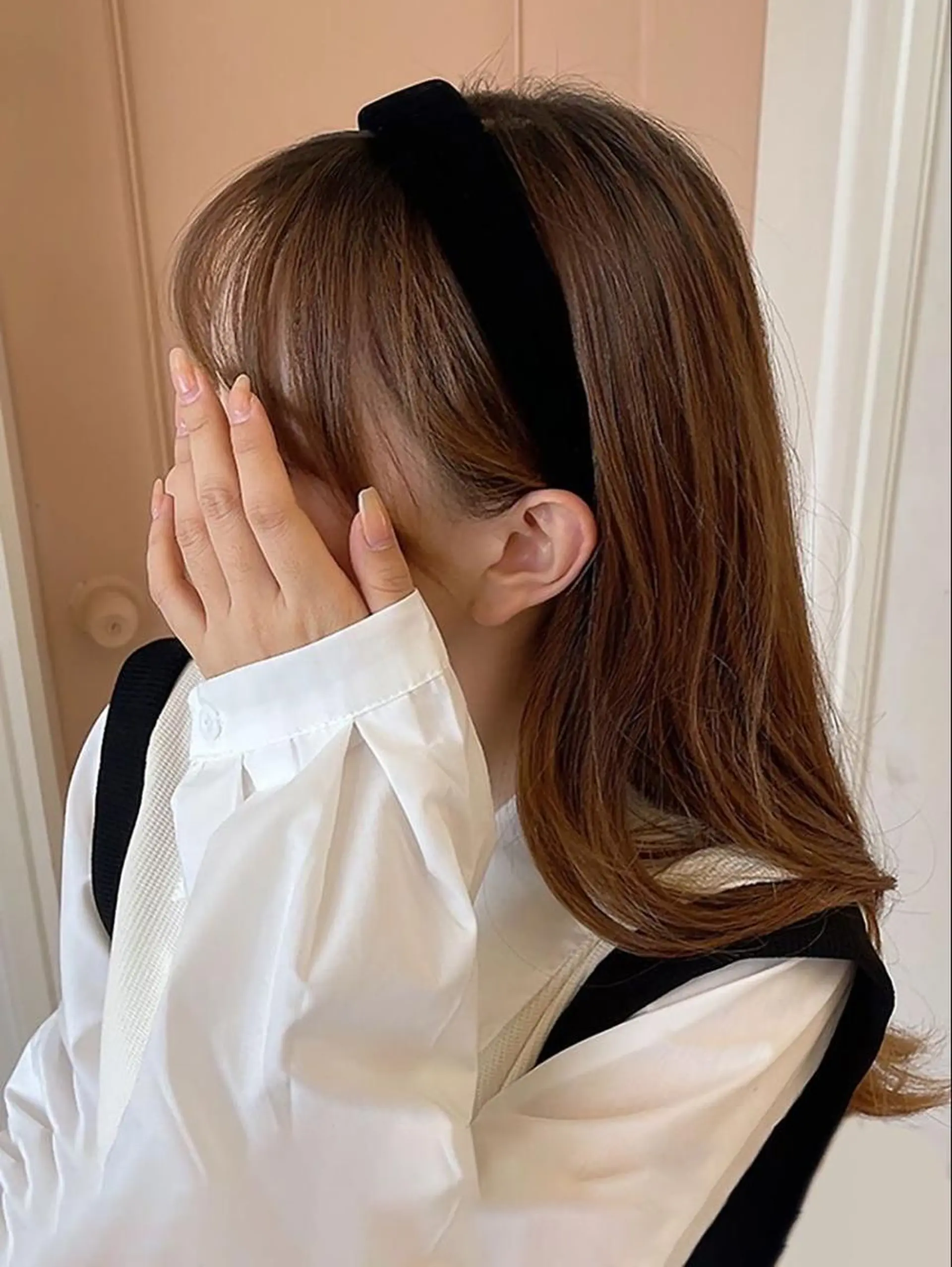 カラー 似合わせトレンド🤍 韓国スタイル🤍のヘアスタイル
