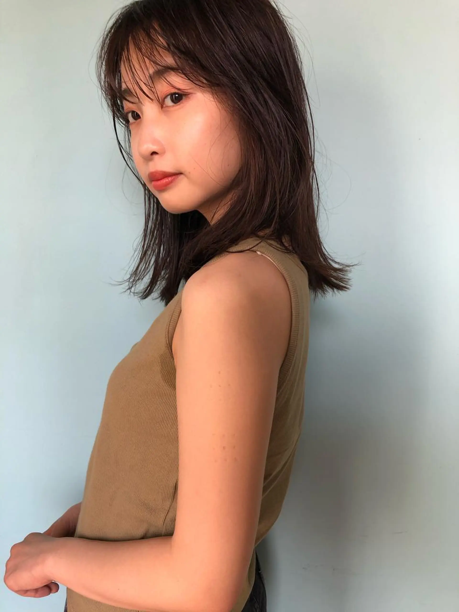 ミディアム カラー カット ヘアカラー トリートメント PALAN K-Beauty SHINJUKU所属・“ミニモ最高評価獲得 “代表"Kohei"のヘアスタイル