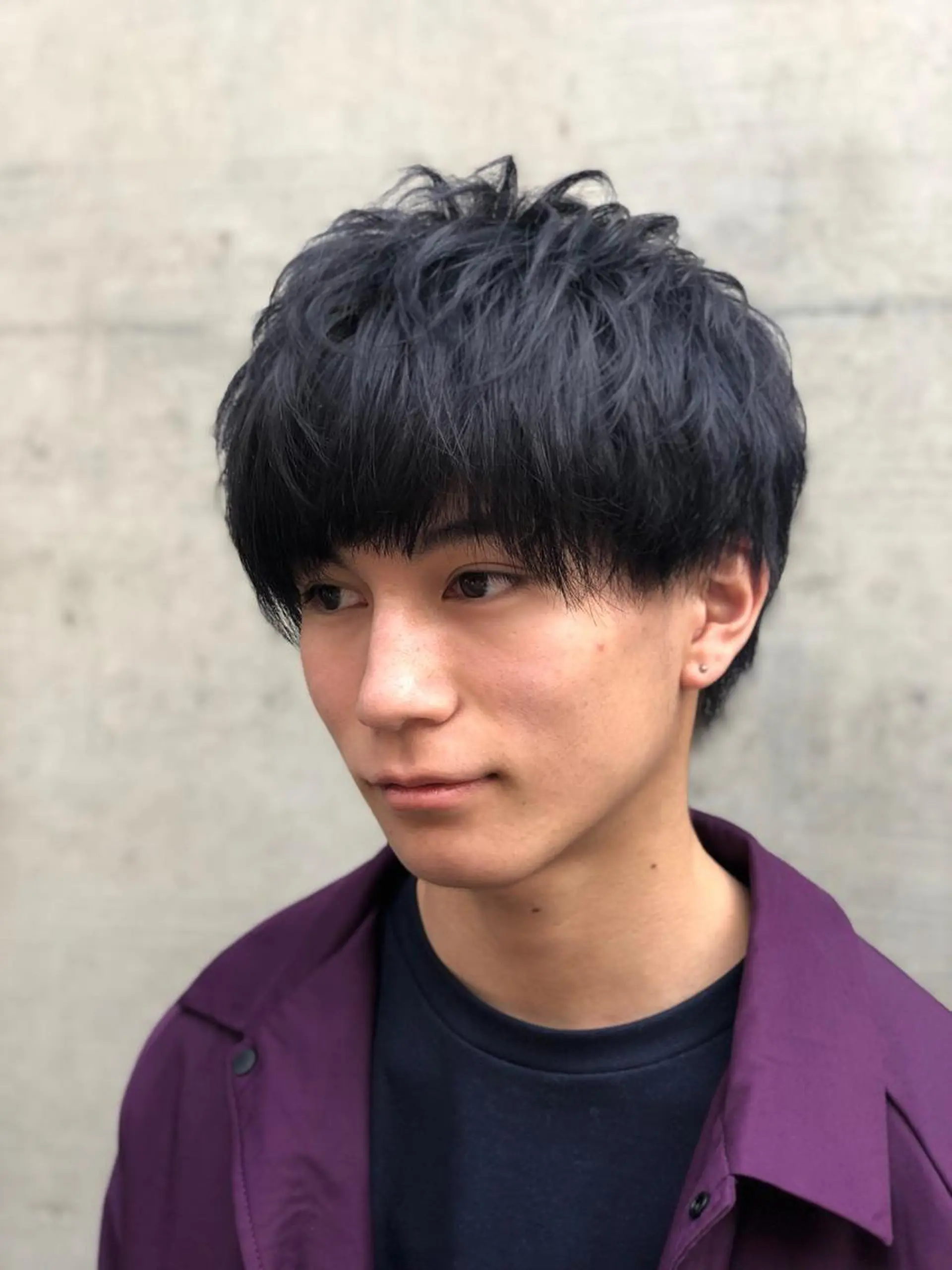 ショート カラー メンズ ALLY（アリー）所属・ミニモお気に入り数 No.1宍戸雄弥のヘアスタイル
